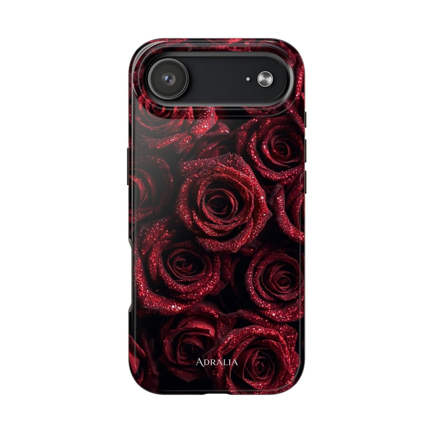 Red Velvet Roses Tough Phone Case — Protective Floral iPhone Case