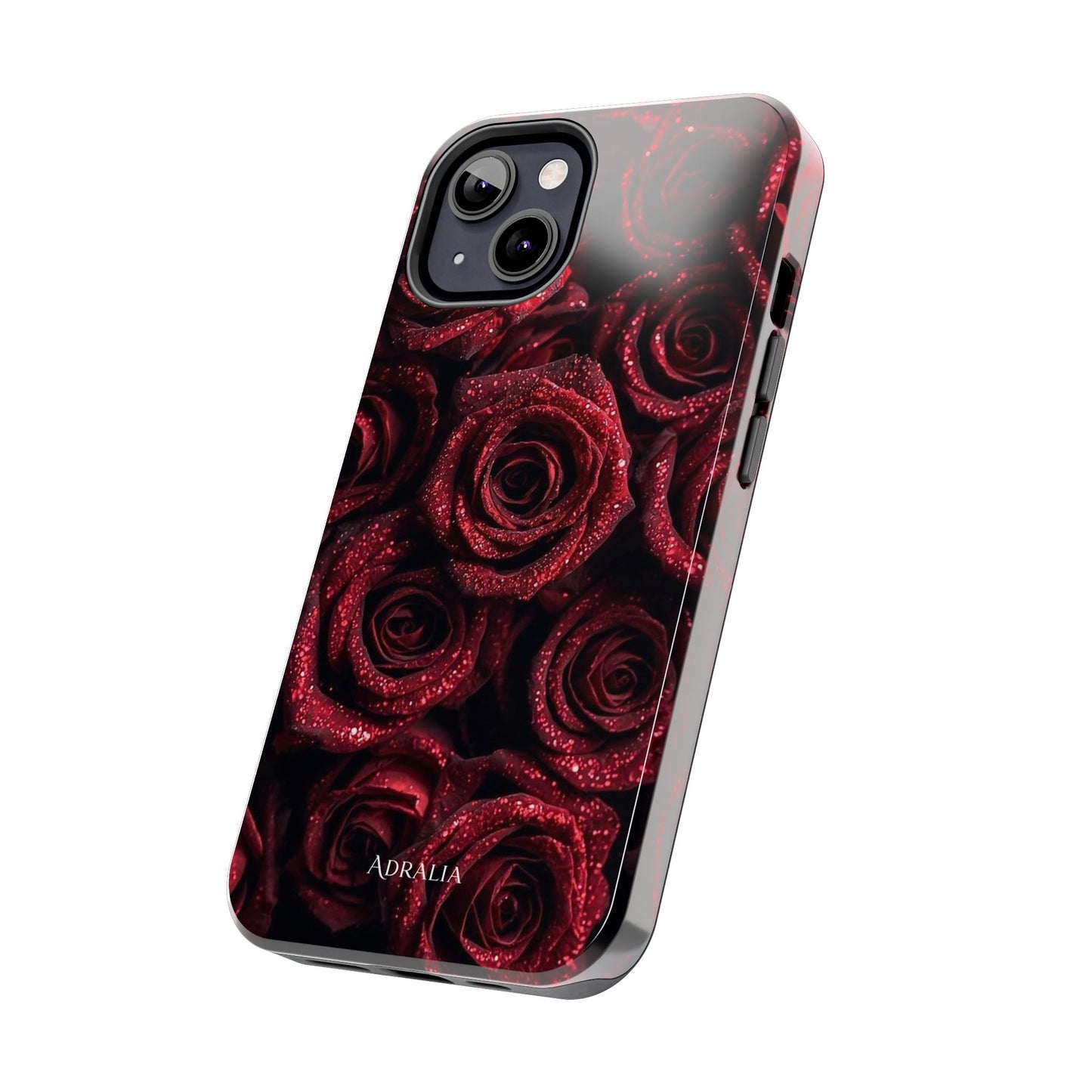Red Velvet Roses Tough Phone Case — Protective Floral iPhone Case