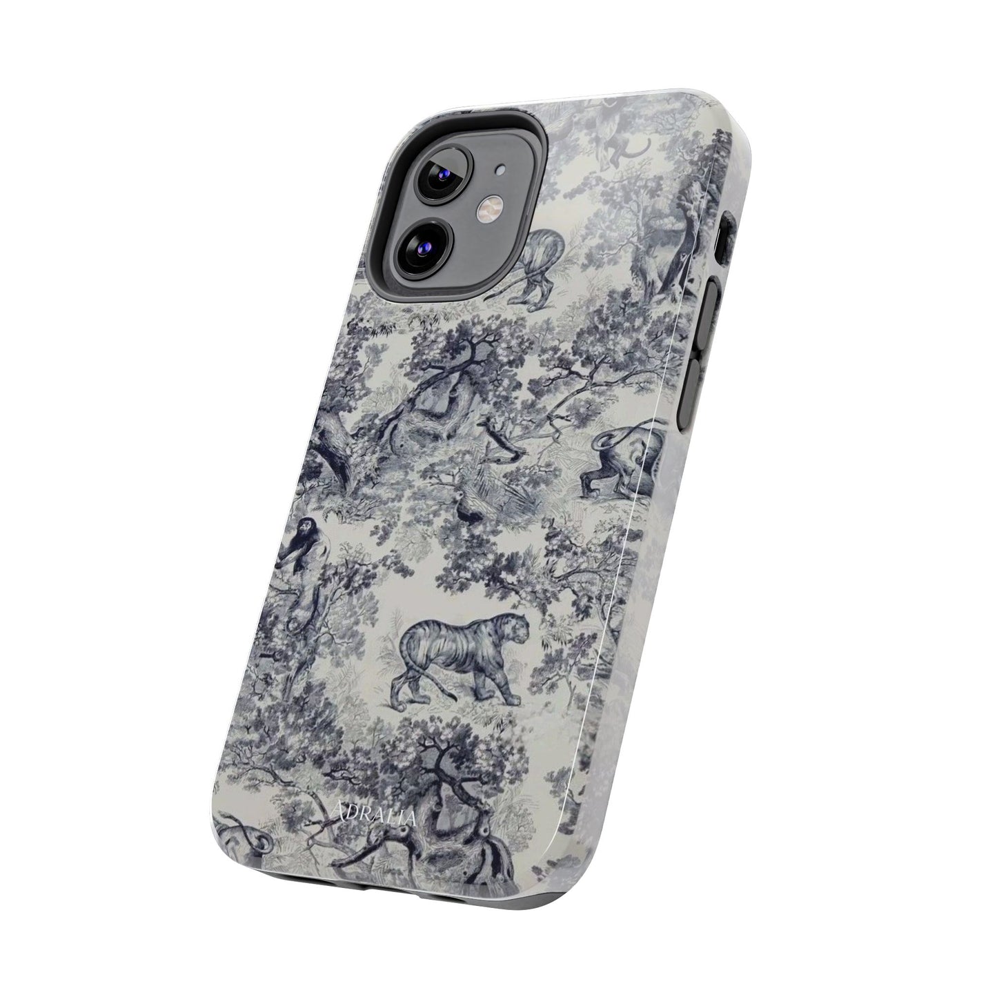 Vintage Toile Animal Tough Phone Case