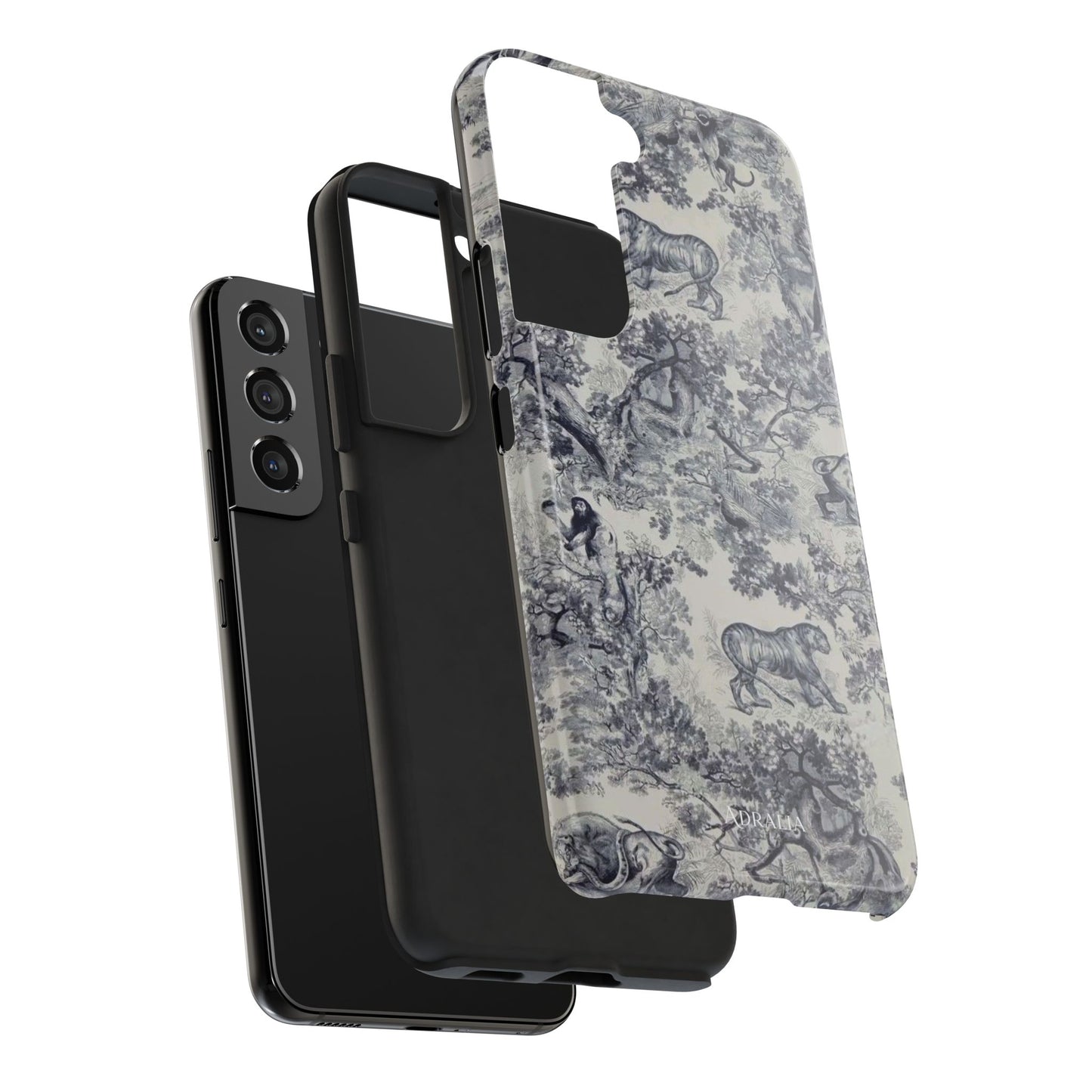 Vintage Toile Animal Tough Phone Case
