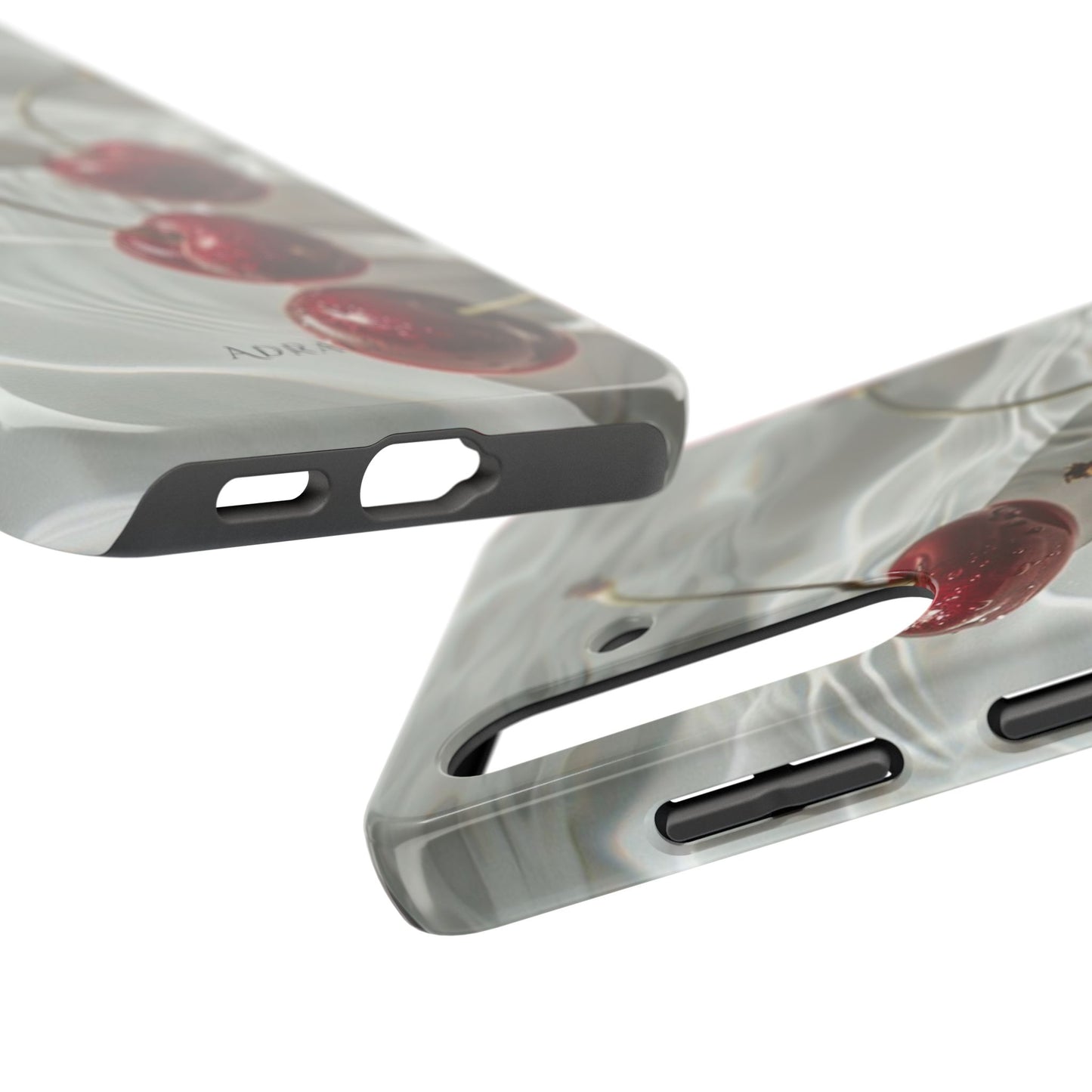 Cherry Water Reflection Tough Phone Case