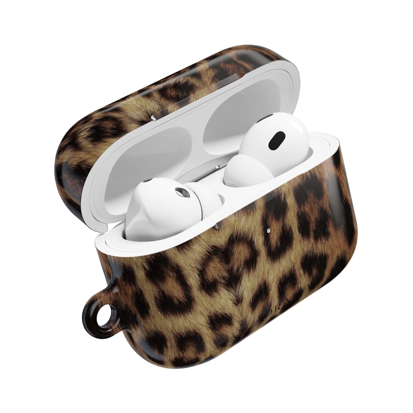 Leopard Print AirPod Case — Stylish Protective Cover