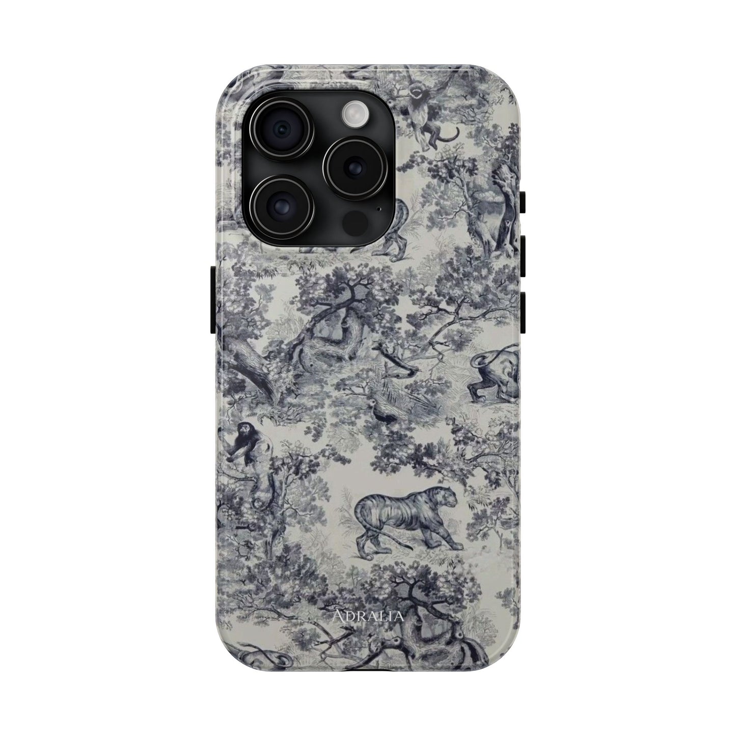 Vintage Toile Animal Tough Phone Case