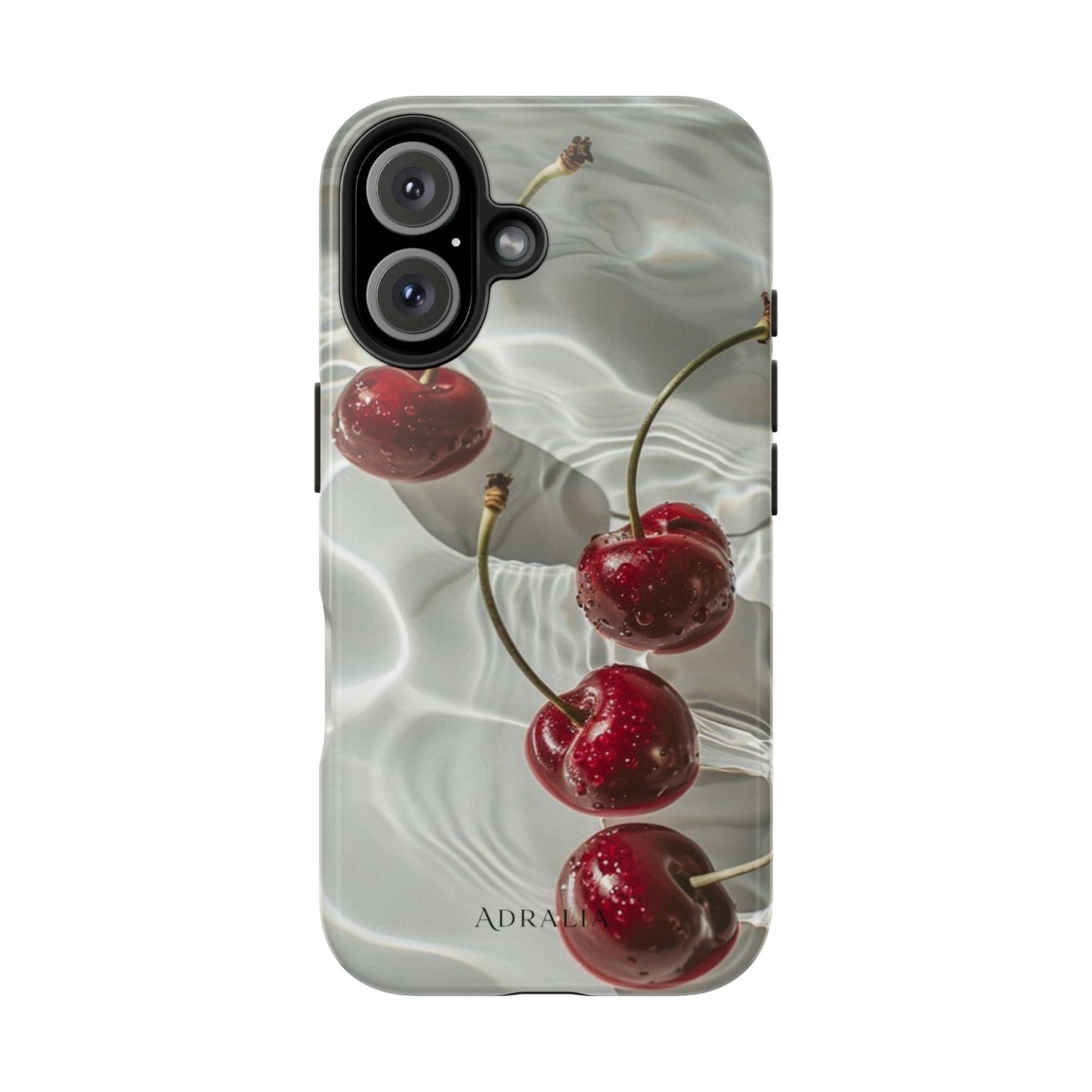 Cherry Water Reflection Tough Phone Case