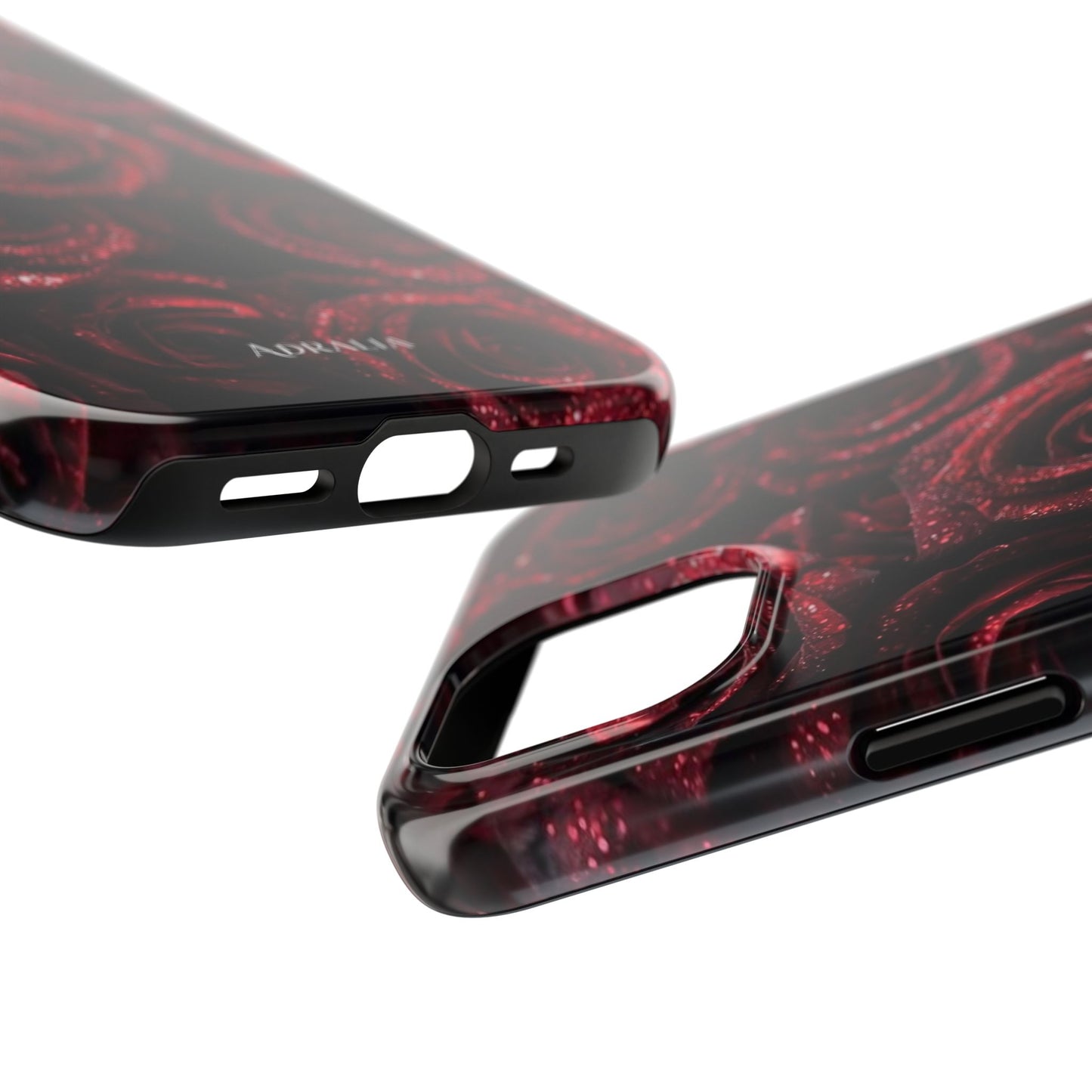 Red Velvet Roses Tough Phone Case — Protective Floral iPhone Case