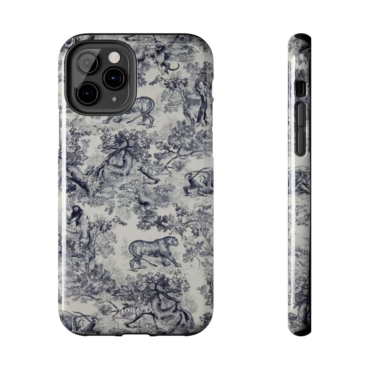 Vintage Toile Animal Tough Phone Case