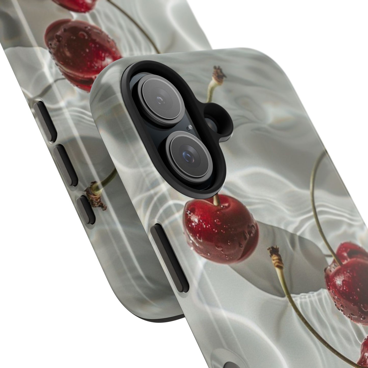 Cherry Water Reflection Tough Phone Case