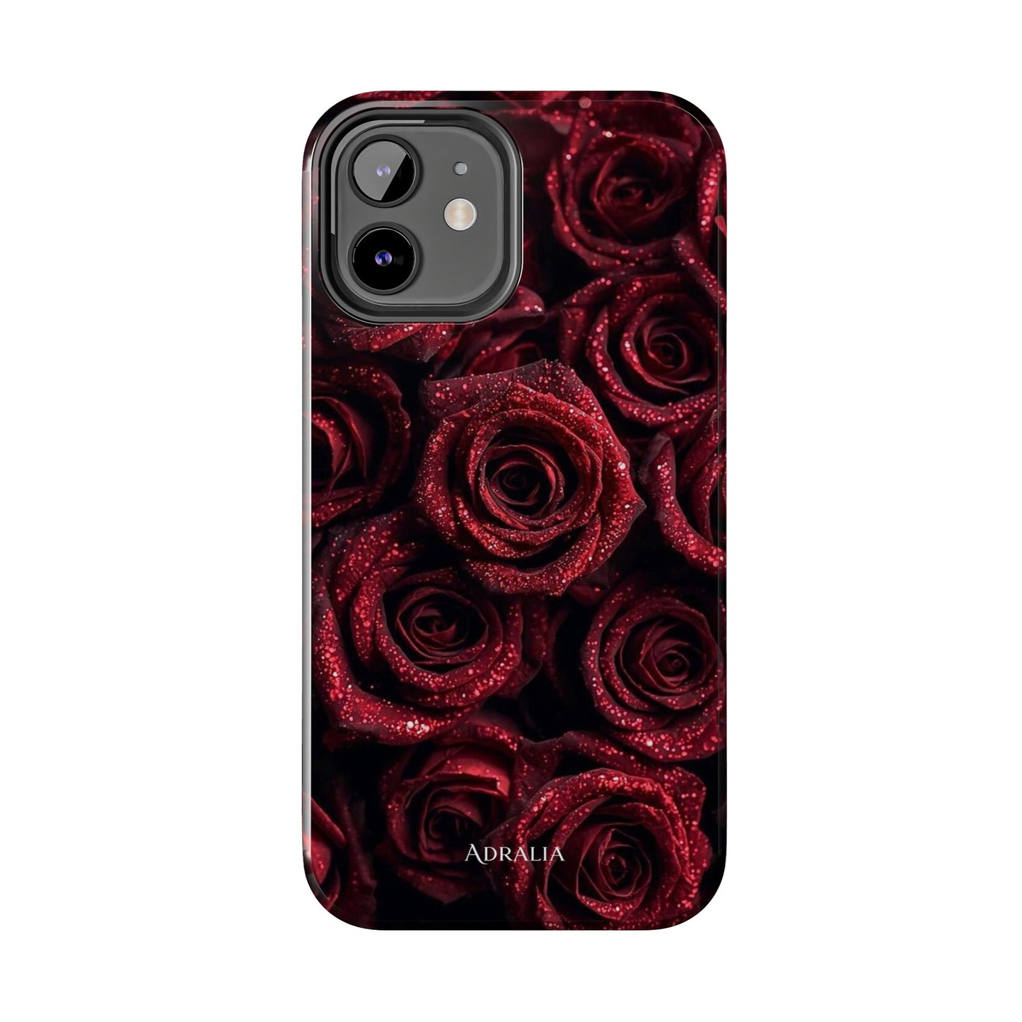 Red Velvet Roses Tough Phone Case — Protective Floral iPhone Case