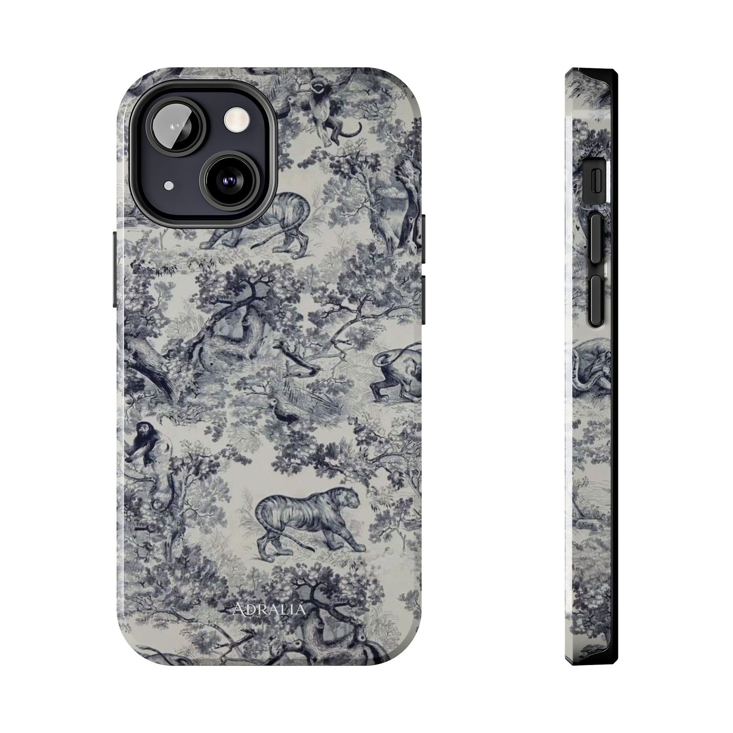 Vintage Toile Animal Tough Phone Case