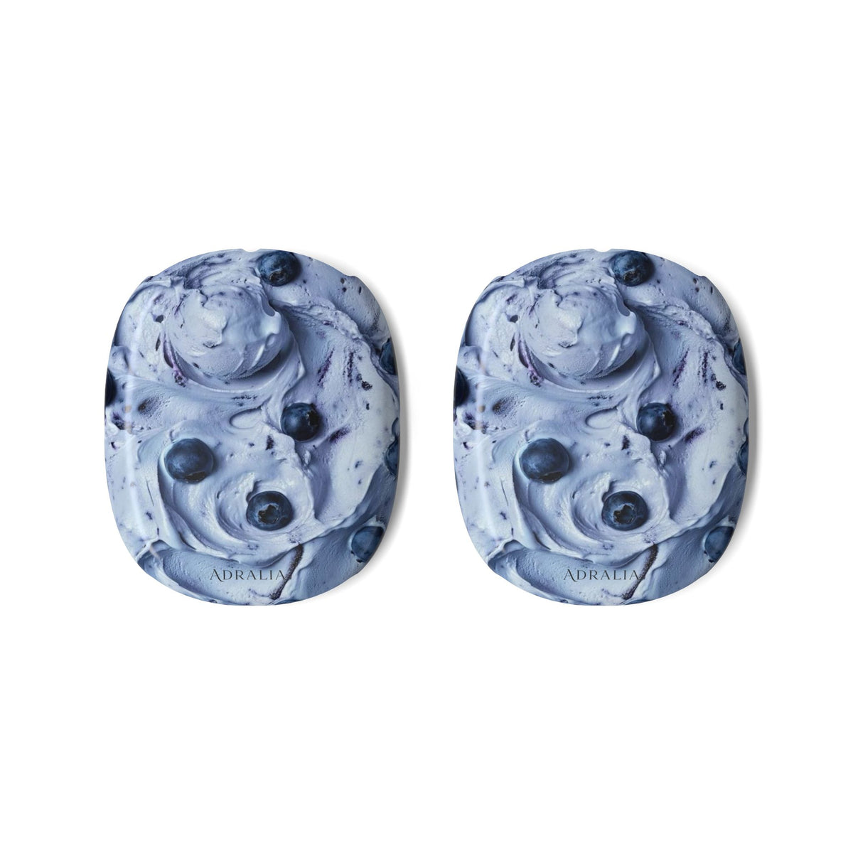 Blueberry Swirl AirPods Max Shell Case — Protective Decorative Ear Cup Covers