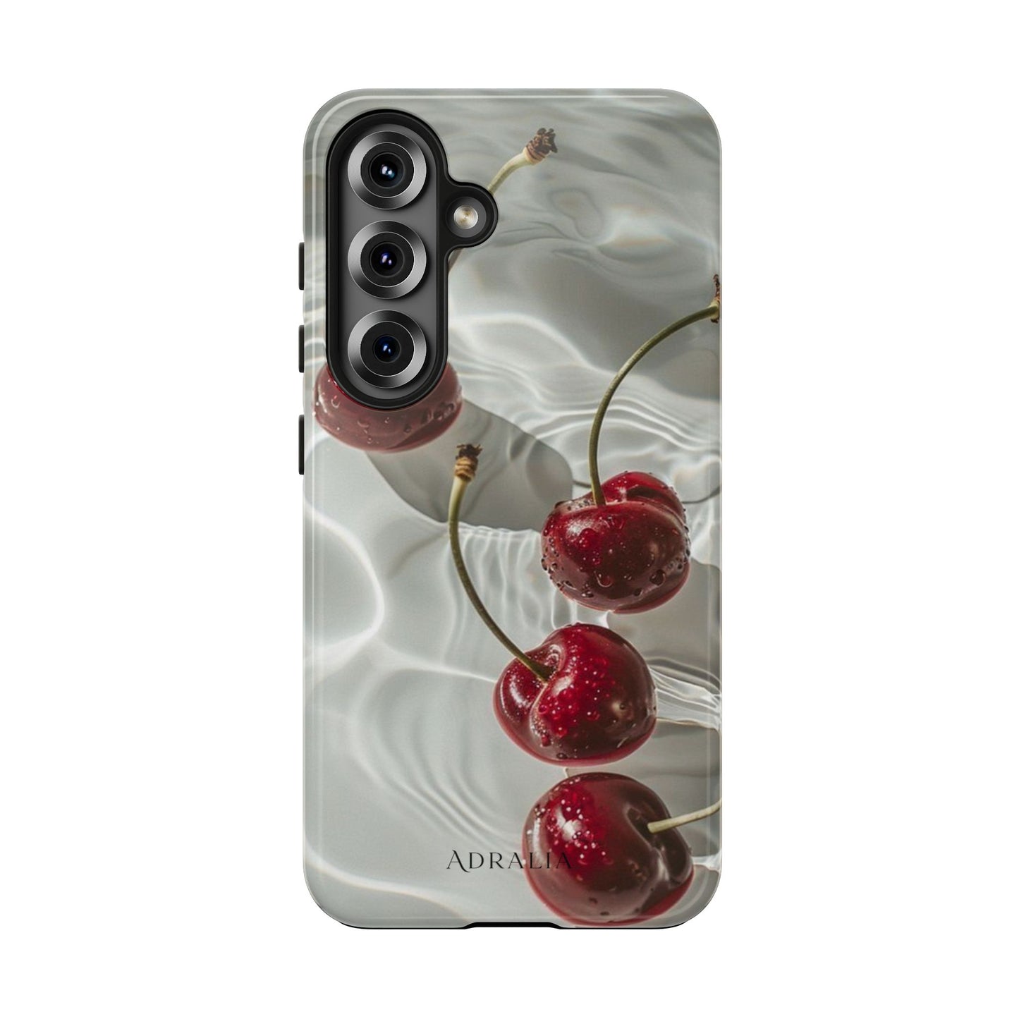 Cherry Water Reflection Tough Phone Case