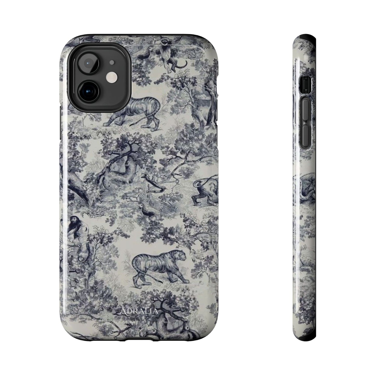 Vintage Toile Animal Tough Phone Case