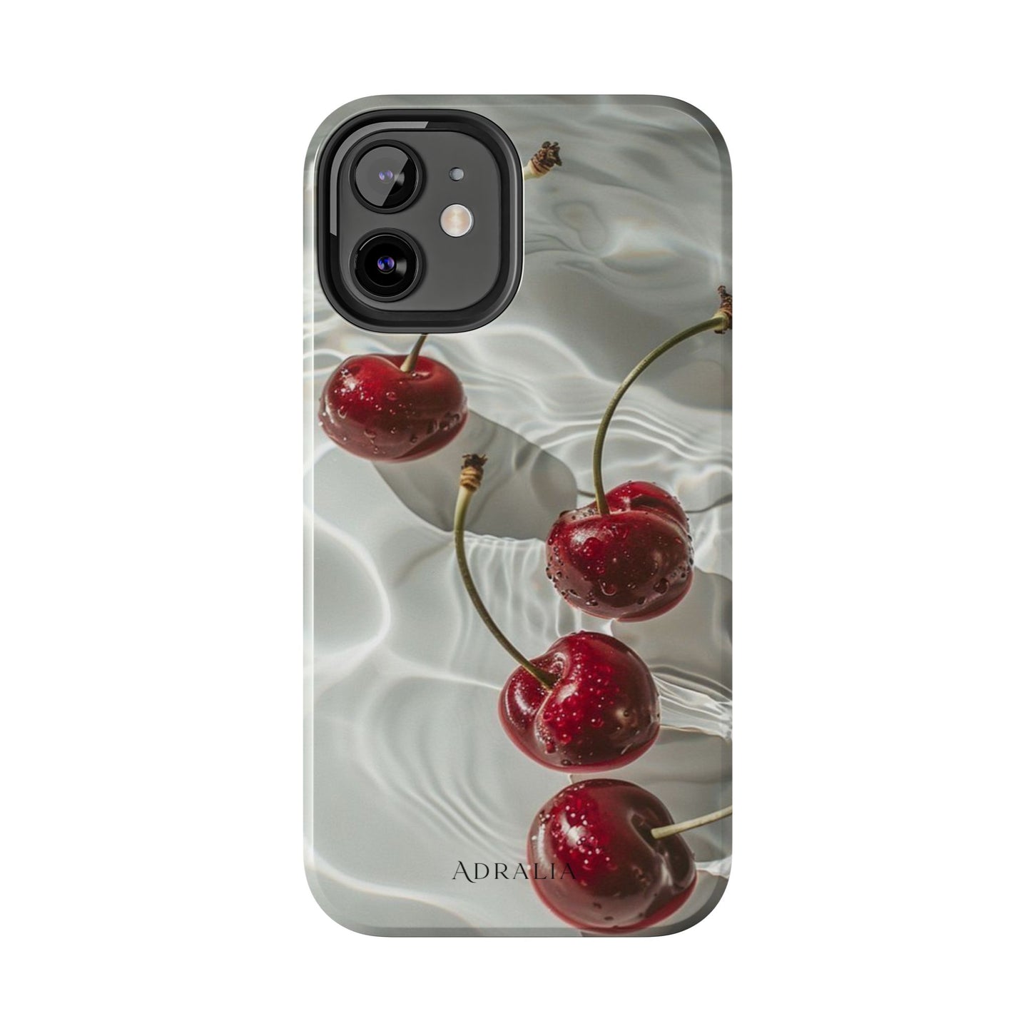 Cherry Water Reflection Tough Phone Case