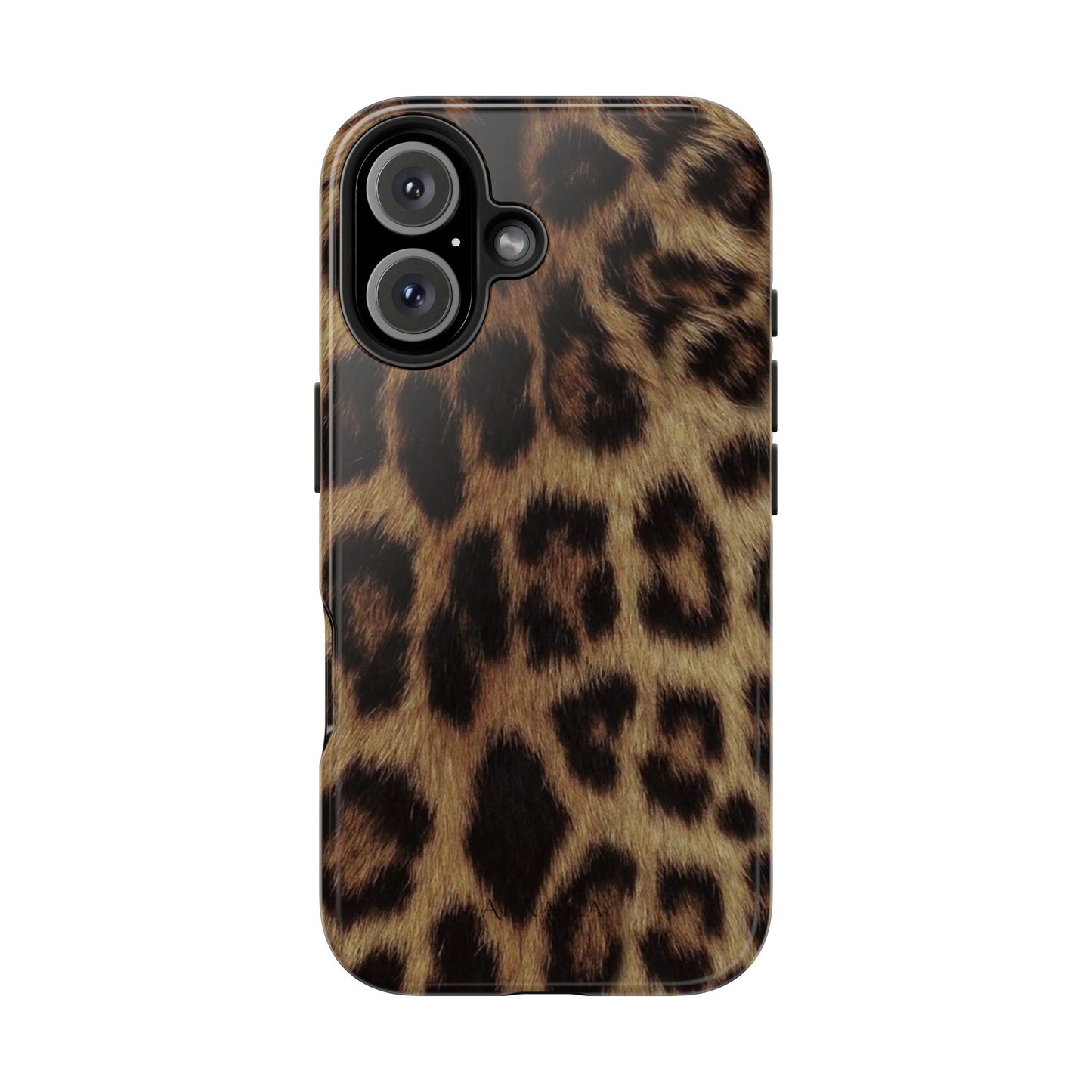 Leopard Print Tough Phone Case — Durable Animal-Print Protective Cover