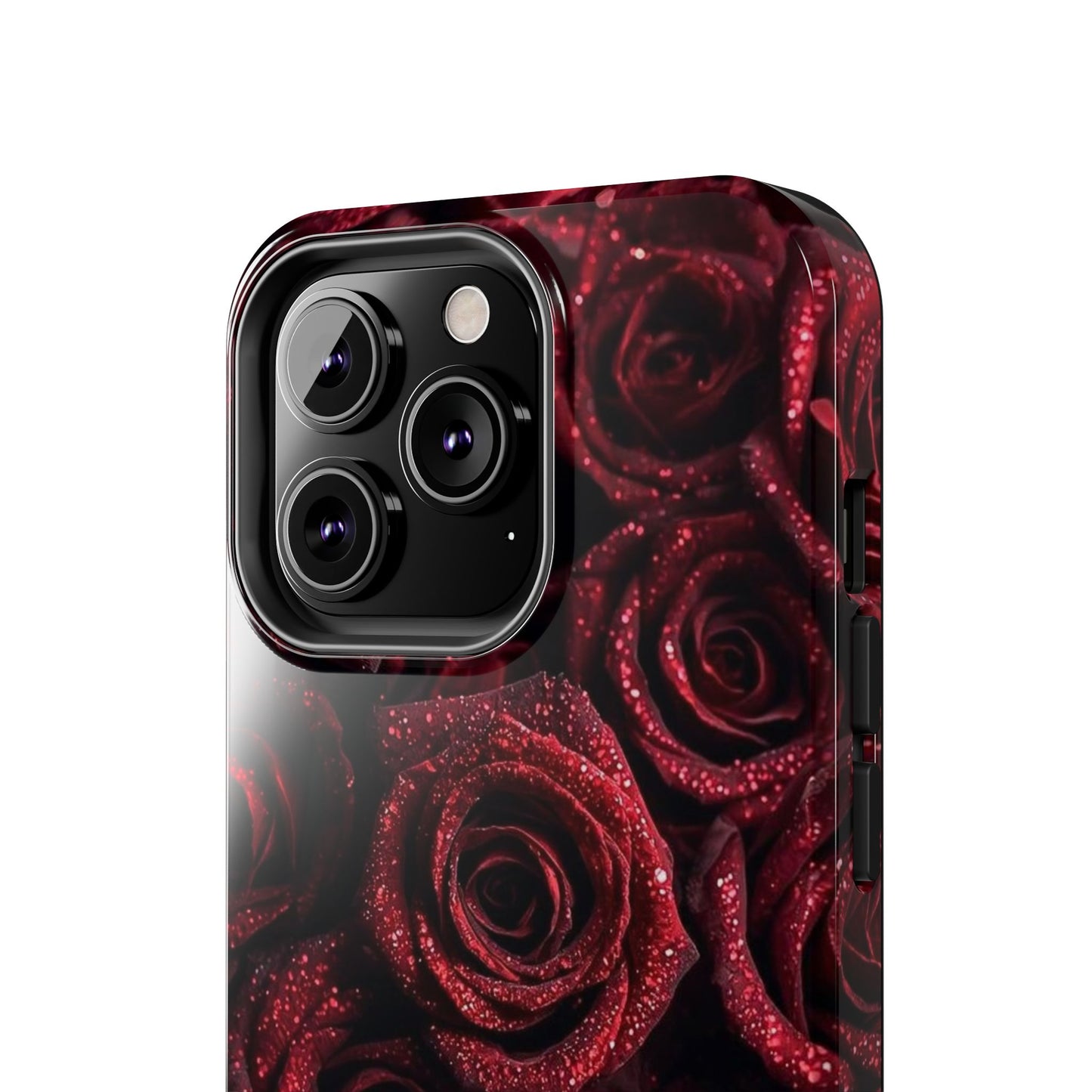 Red Velvet Roses Tough Phone Case — Protective Floral iPhone Case