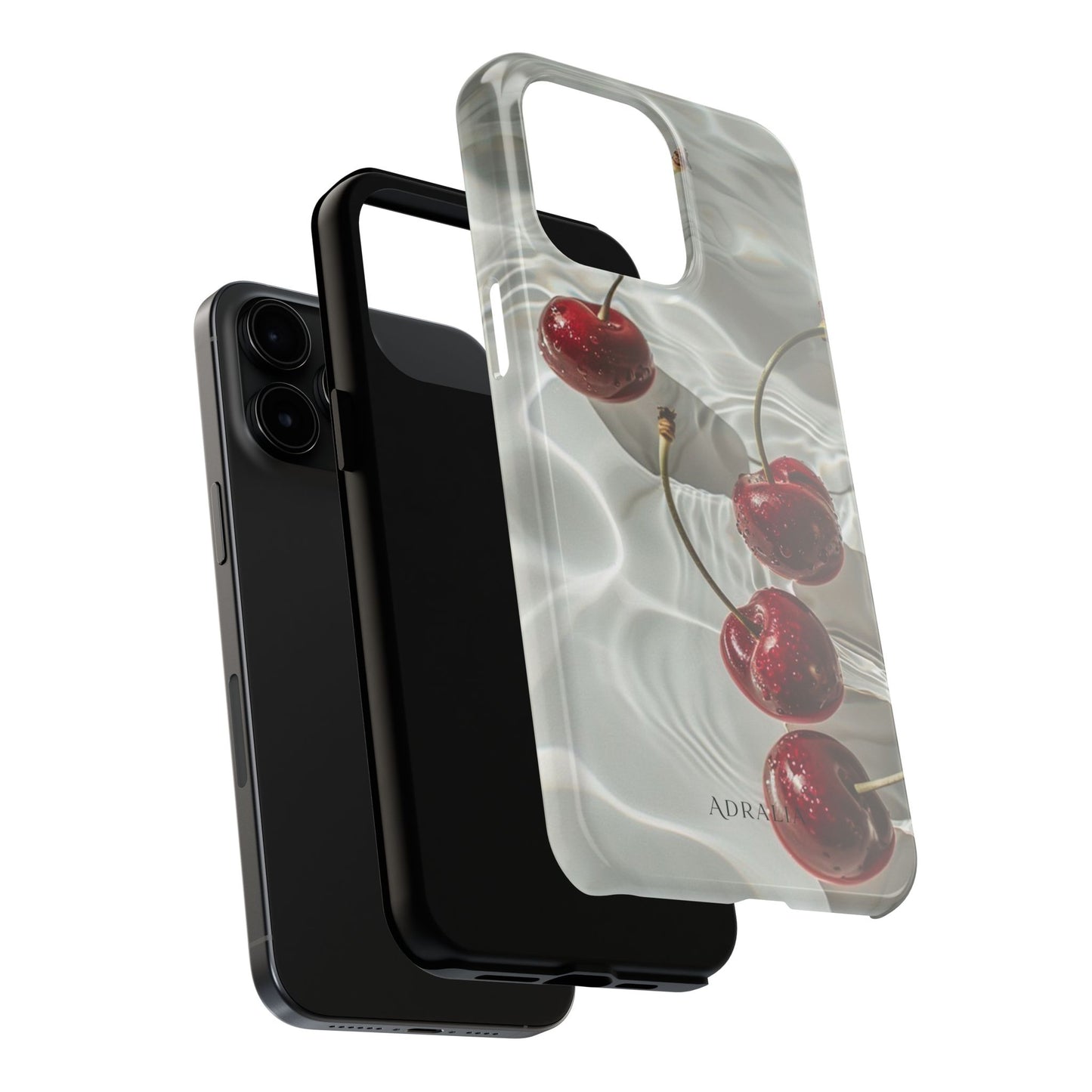 Cherry Water Reflection Tough Phone Case