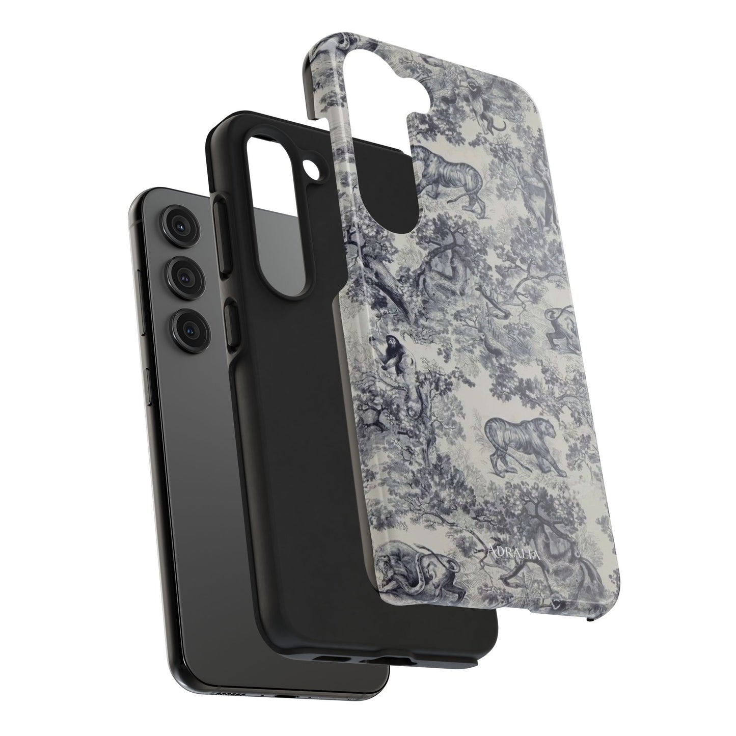 Vintage Toile Animal Tough Phone Case