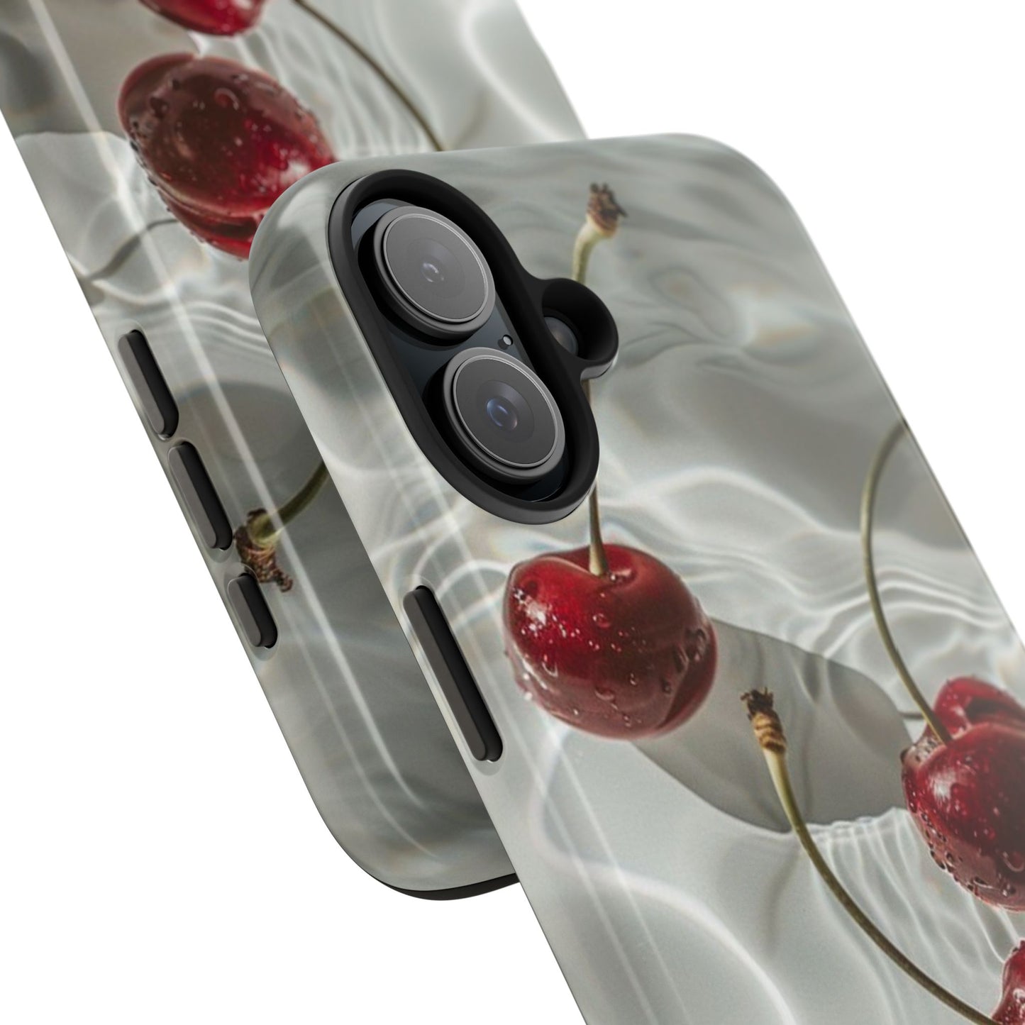 Cherry Water Reflection Tough Phone Case