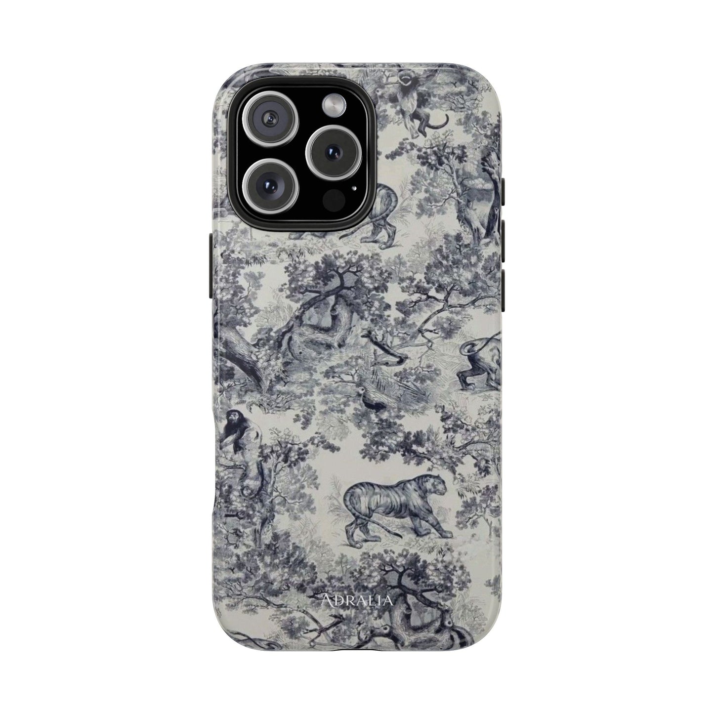 Vintage Toile Animal Tough Phone Case