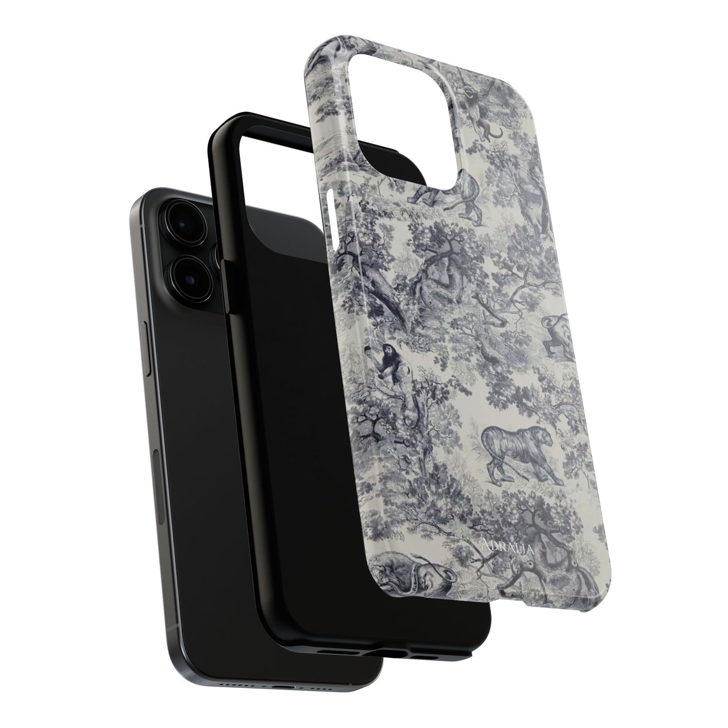 Vintage Toile Animal Tough Phone Case