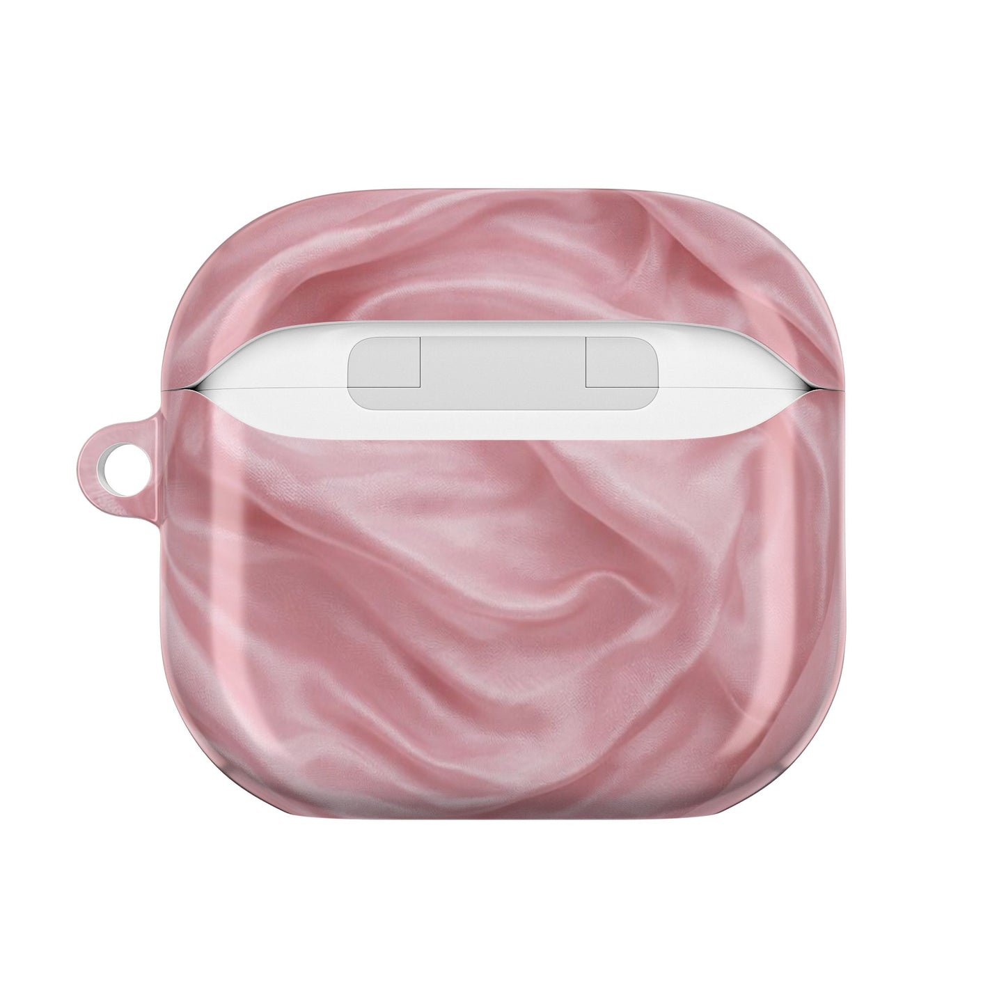 Pink Marble Lion AirPod Case — Elegant Protective Cover