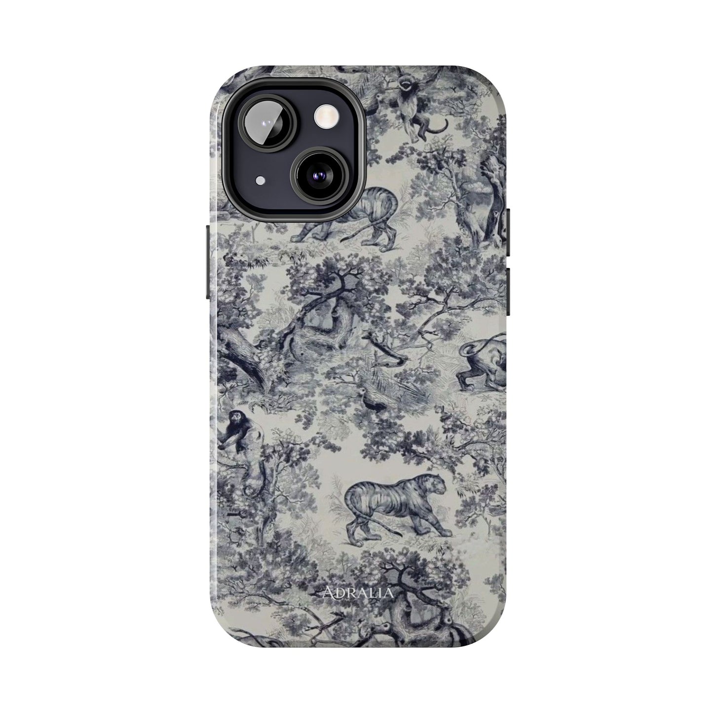 Vintage Toile Animal Tough Phone Case