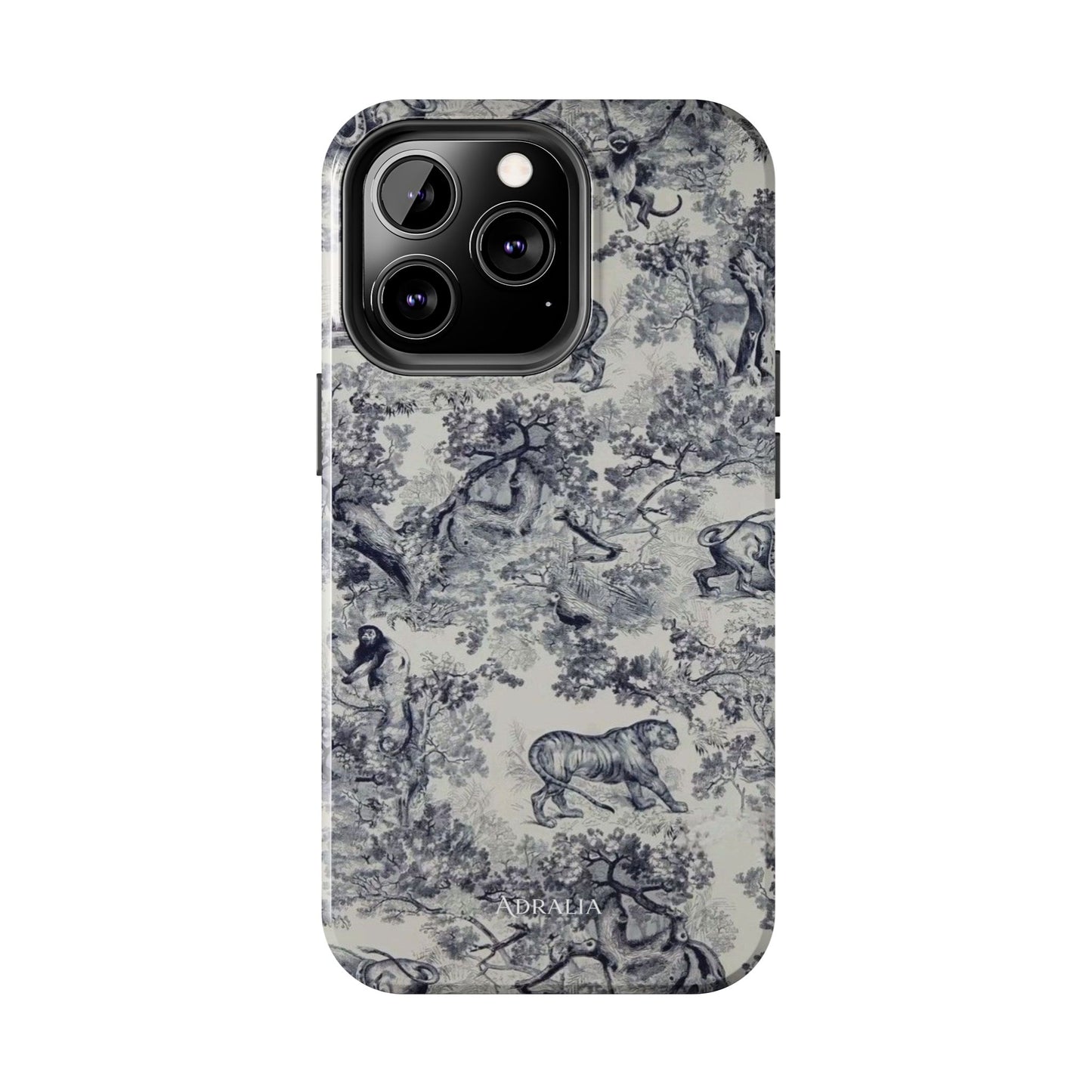 Vintage Toile Animal Tough Phone Case