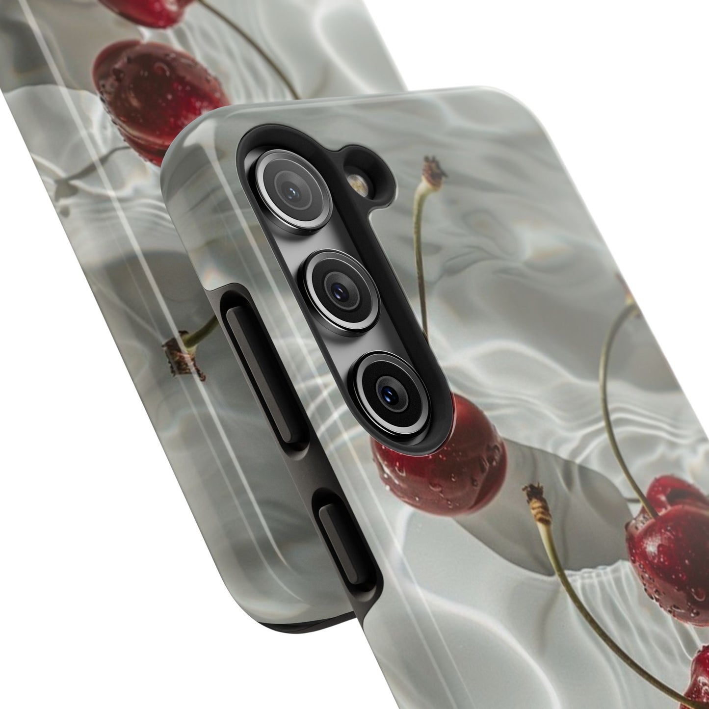 Cherry Water Reflection Tough Phone Case