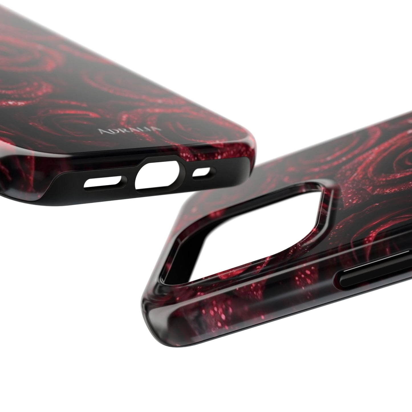 Red Velvet Roses Tough Phone Case — Protective Floral iPhone Case