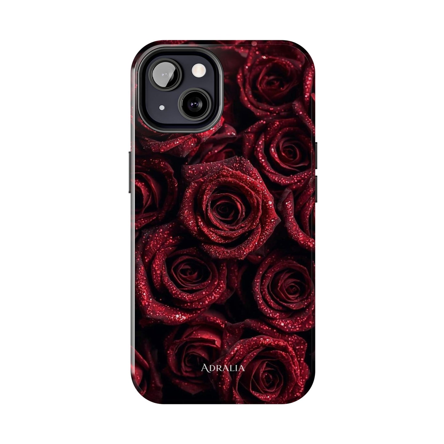 Red Velvet Roses Tough Phone Case — Protective Floral iPhone Case