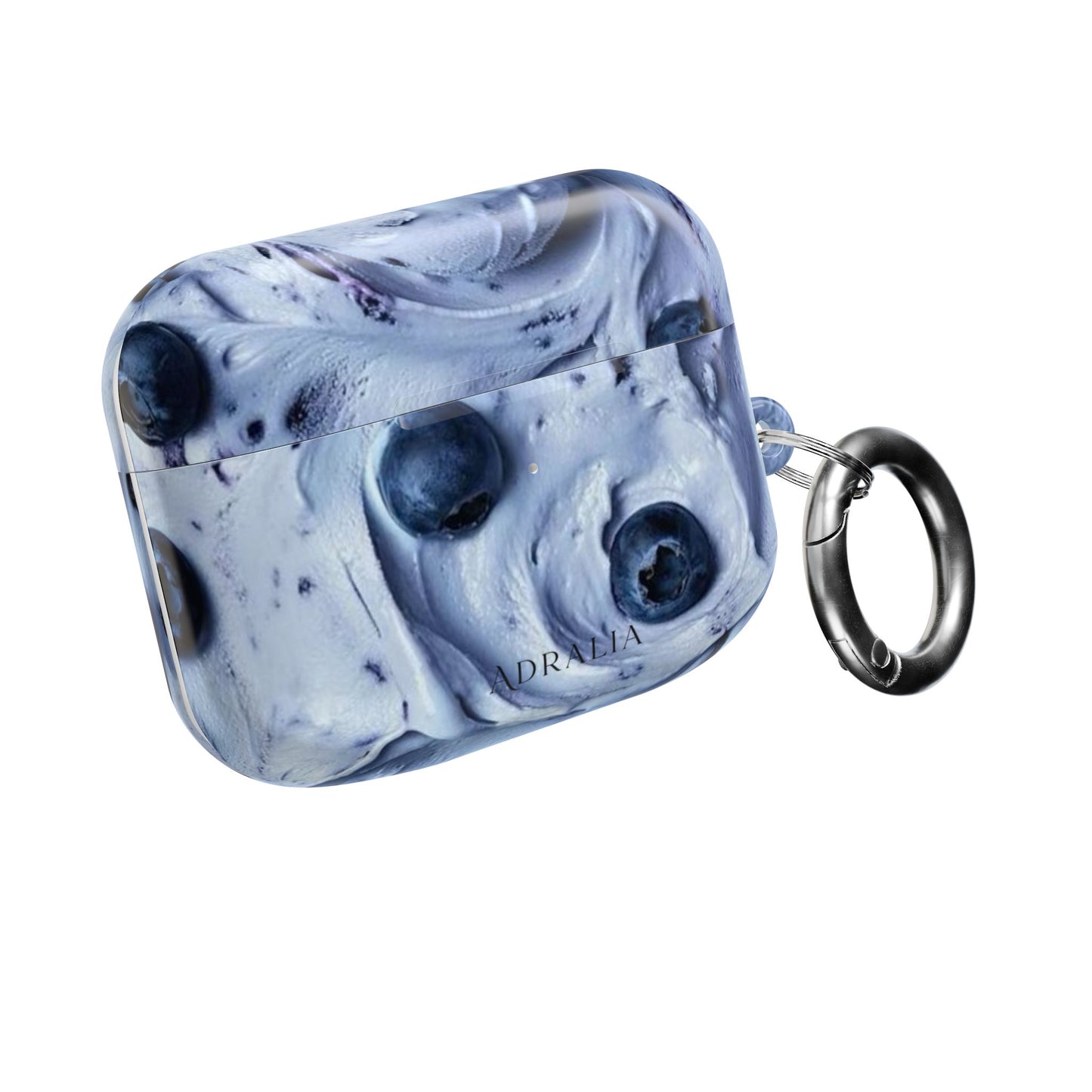 Blueberry Swirl AirPod Case — Cute Fruit Dessert Protective Cover