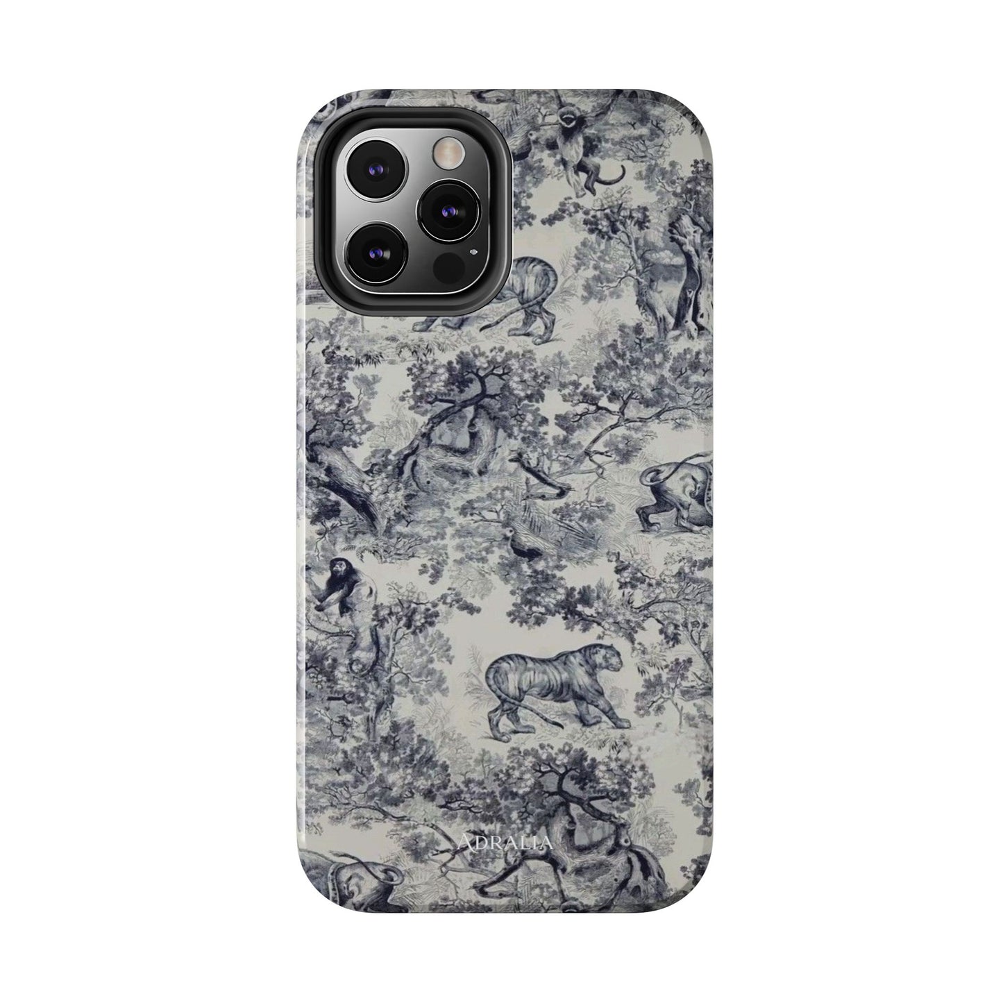 Vintage Toile Animal Tough Phone Case