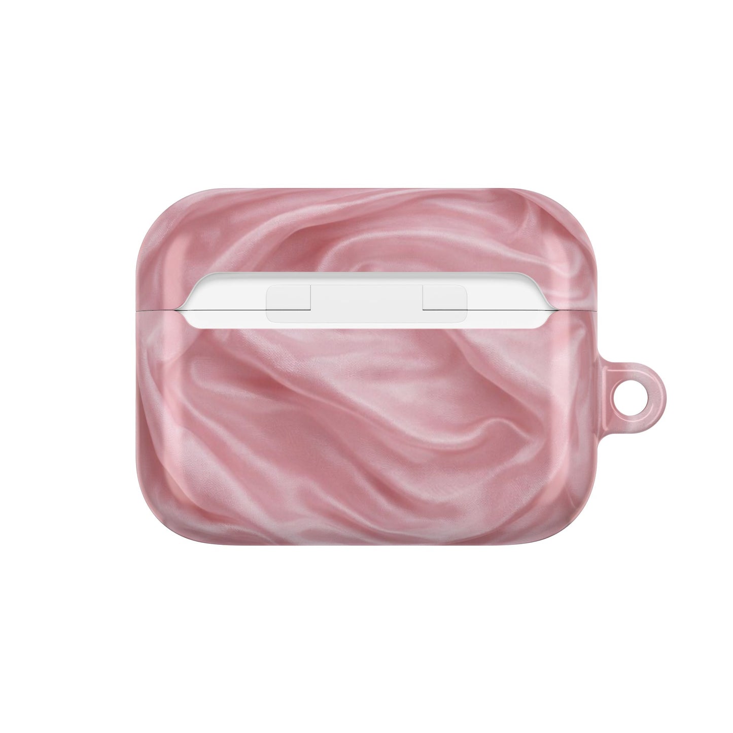 Pink Marble Lion AirPod Case — Elegant Protective Cover