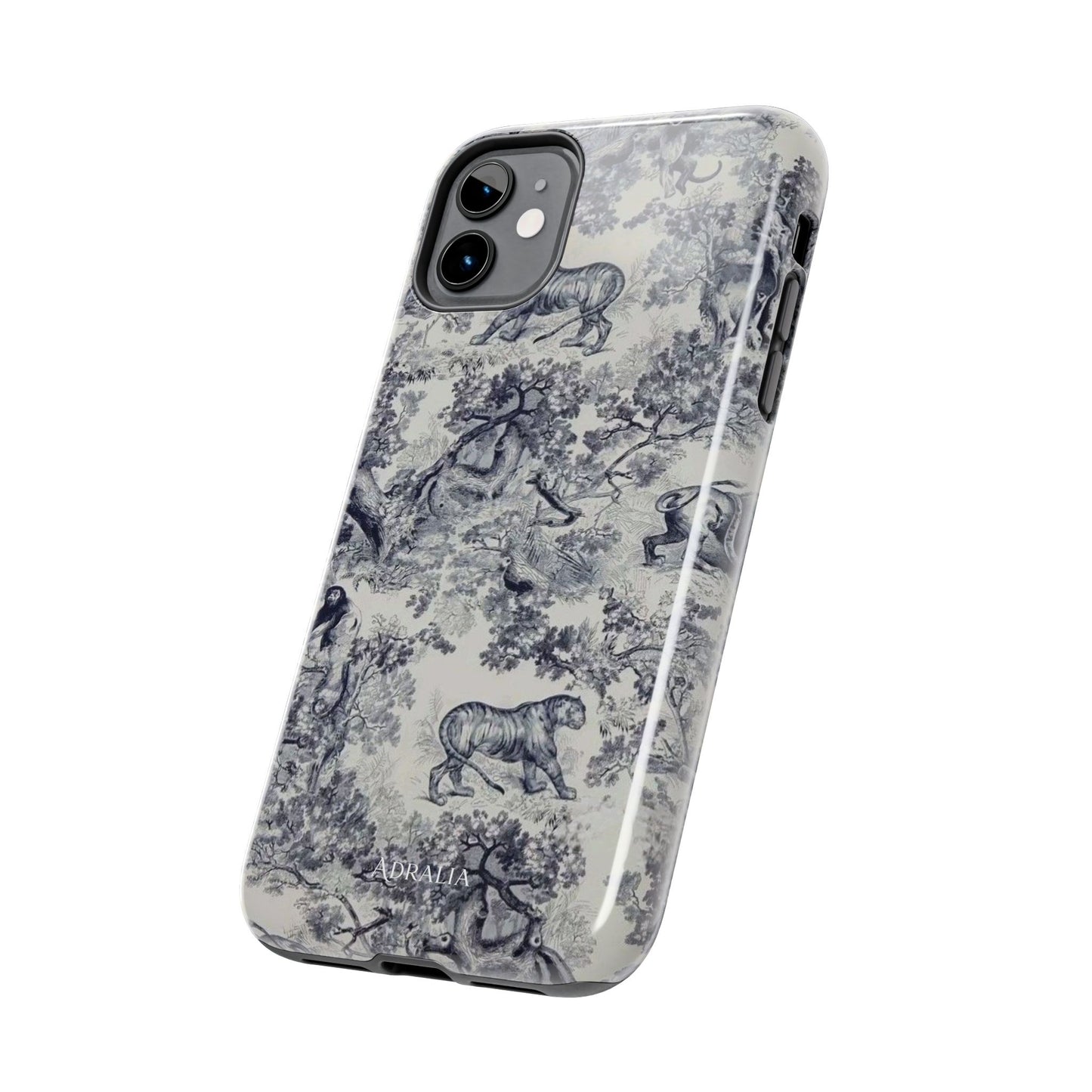 Vintage Toile Animal Tough Phone Case