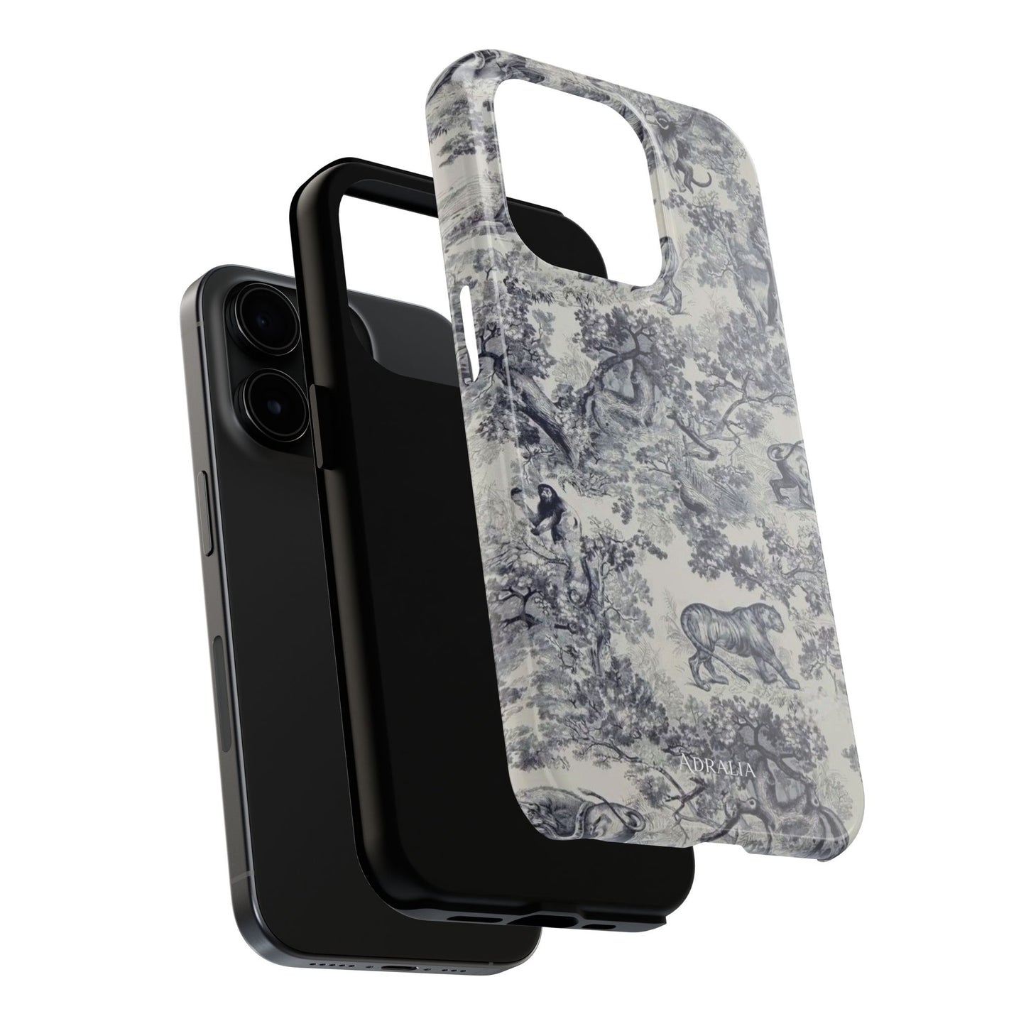 Vintage Toile Animal Tough Phone Case