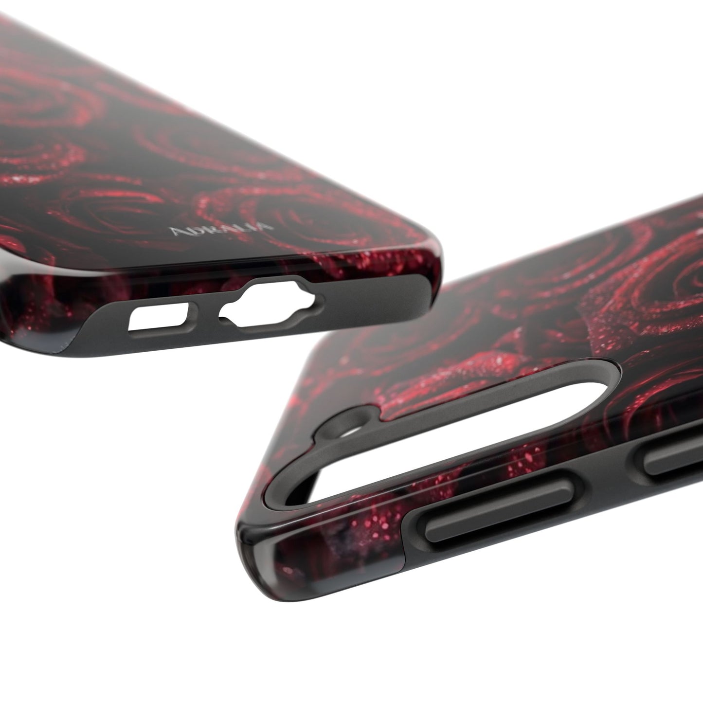 Red Velvet Roses Tough Phone Case — Protective Floral iPhone Case