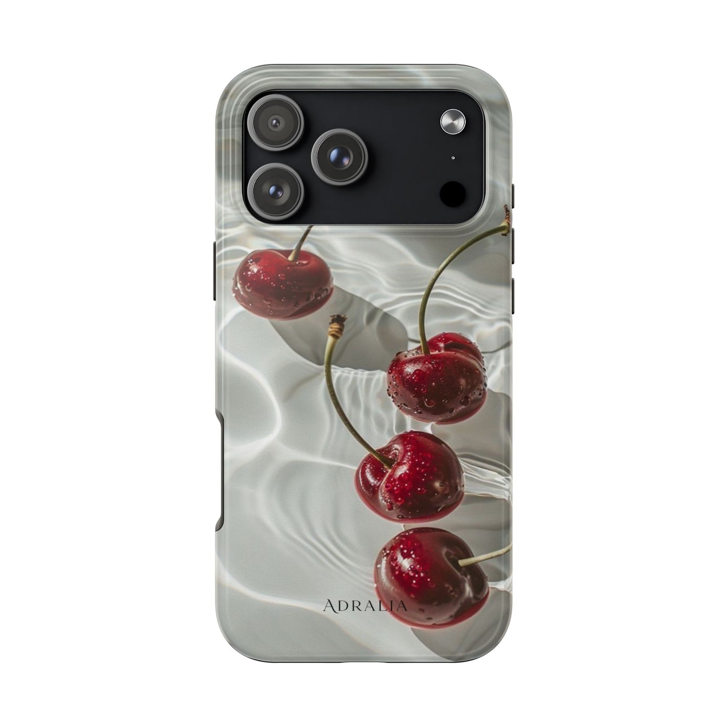 Cherry Water Reflection Tough Phone Case