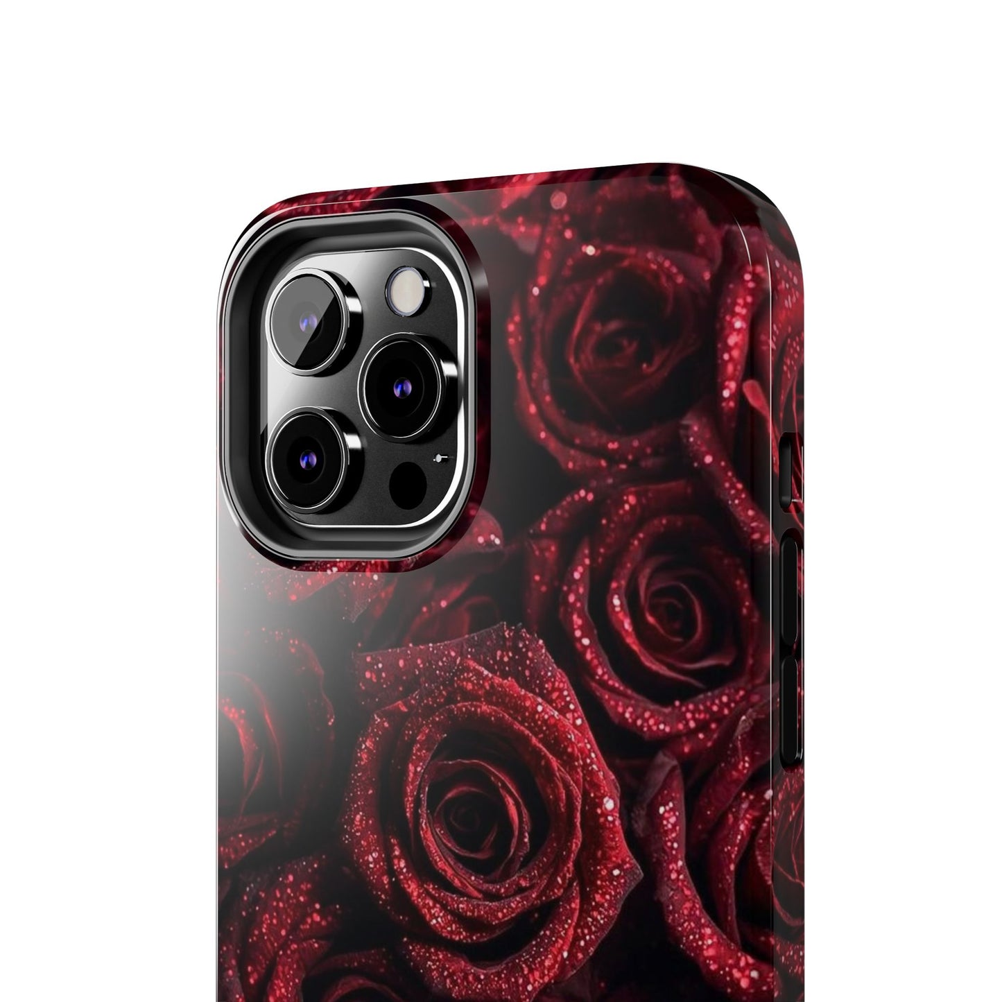 Red Velvet Roses Tough Phone Case — Protective Floral iPhone Case