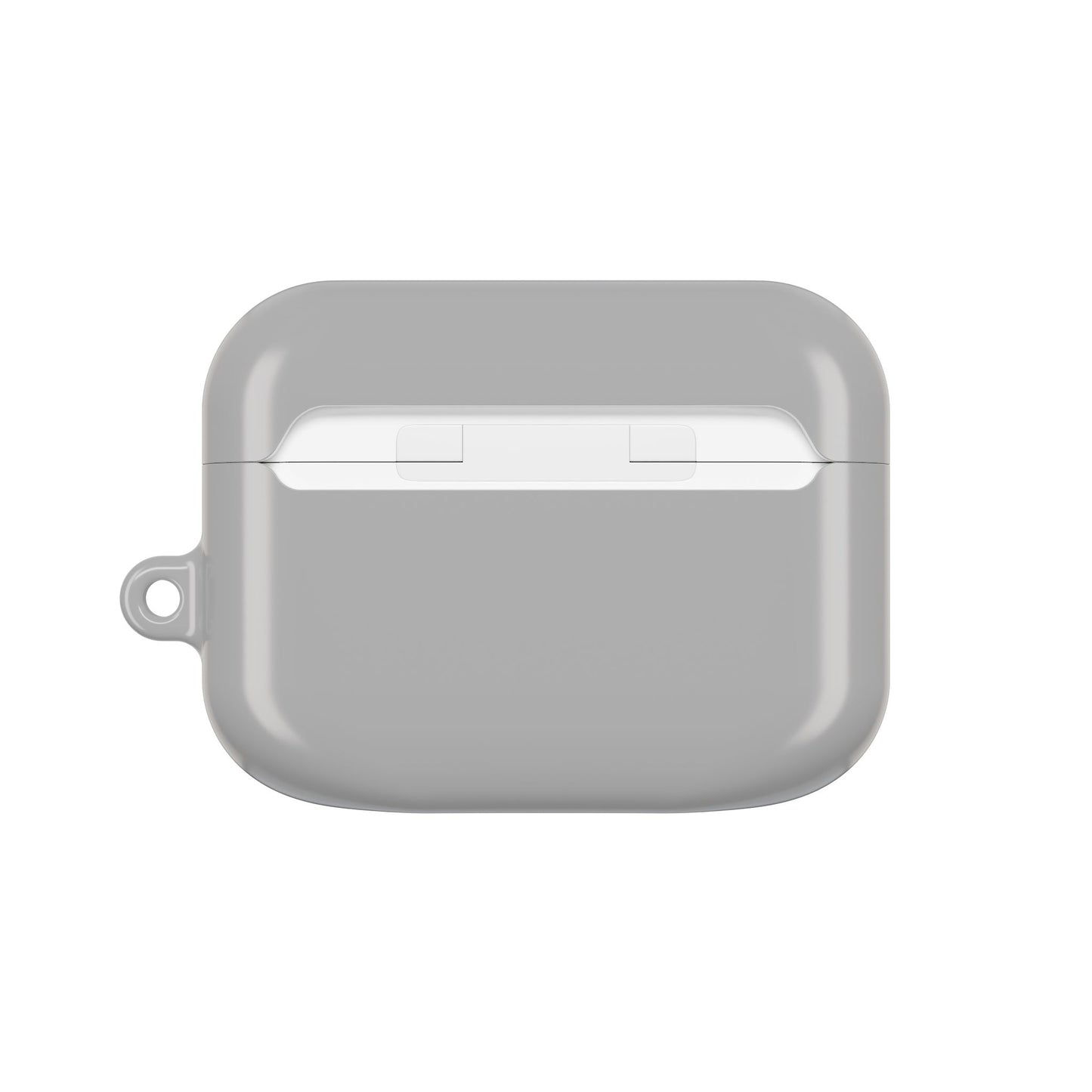Statue Hands AirPod Case — Moody Grey Sculpture Design with Red Nails