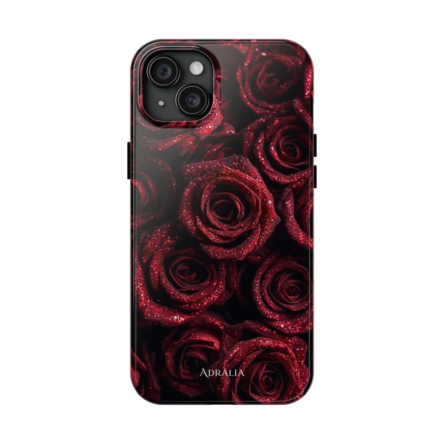 Red Velvet Roses Tough Phone Case — Protective Floral iPhone Case