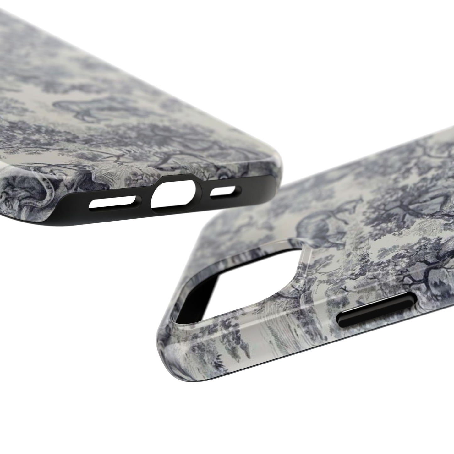 Vintage Toile Animal Tough Phone Case