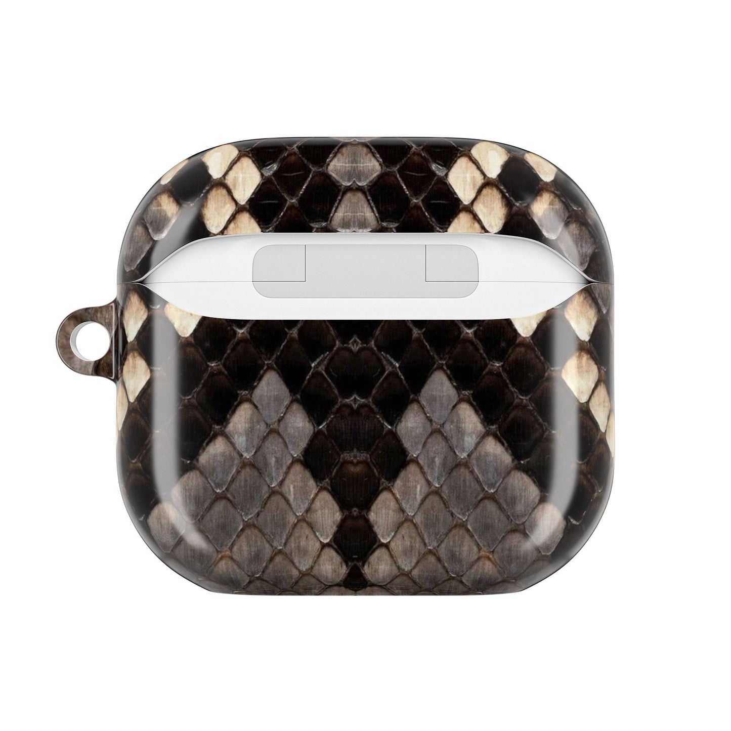 Snake Print AirPod Case — Faux Python Protective Charging Case