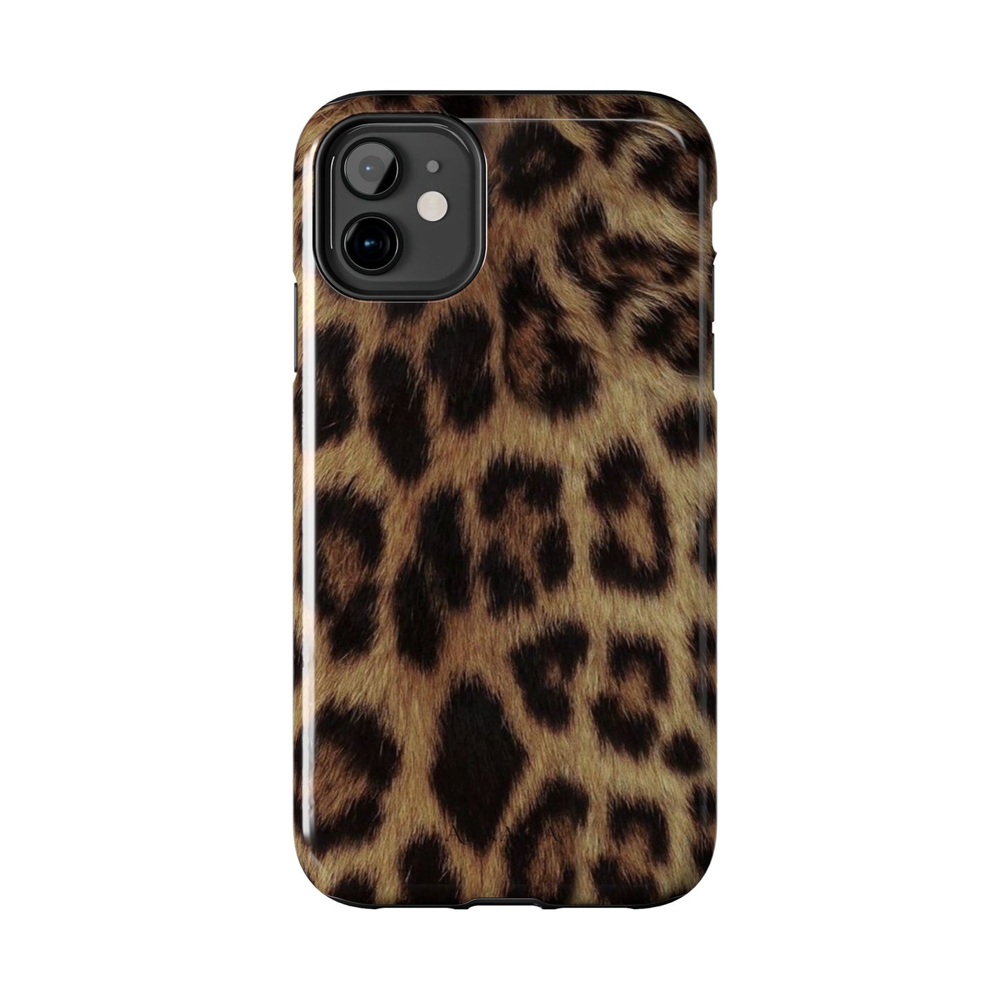 Leopard Print Tough Phone Case — Durable Animal-Print Protective Cover