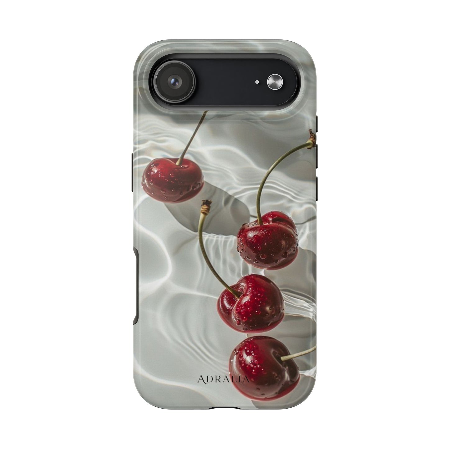 Cherry Water Reflection Tough Phone Case