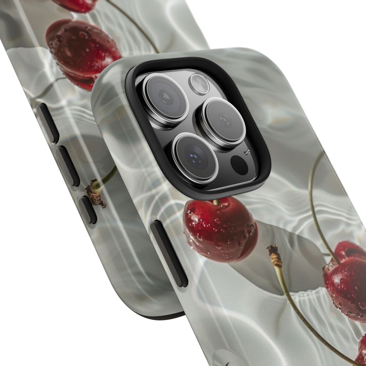 Cherry Water Reflection Tough Phone Case
