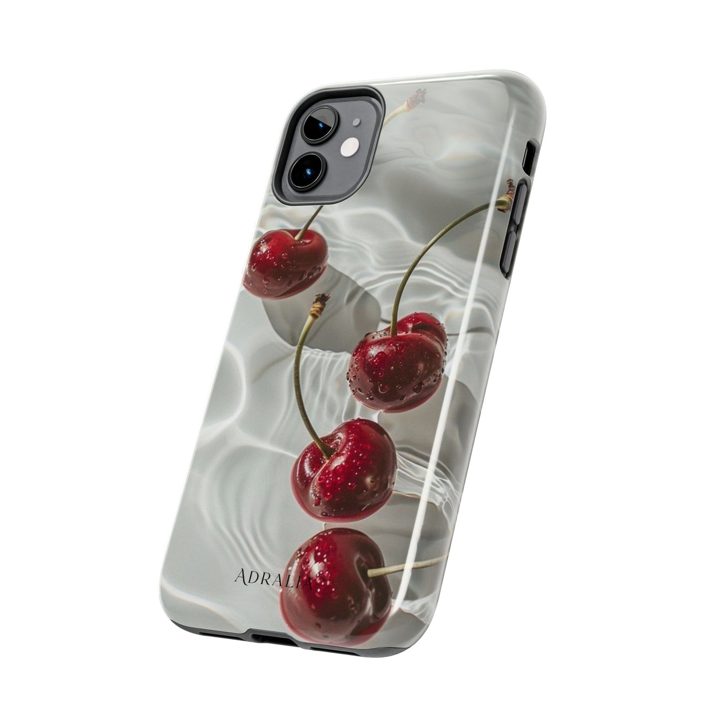 Cherry Water Reflection Tough Phone Case