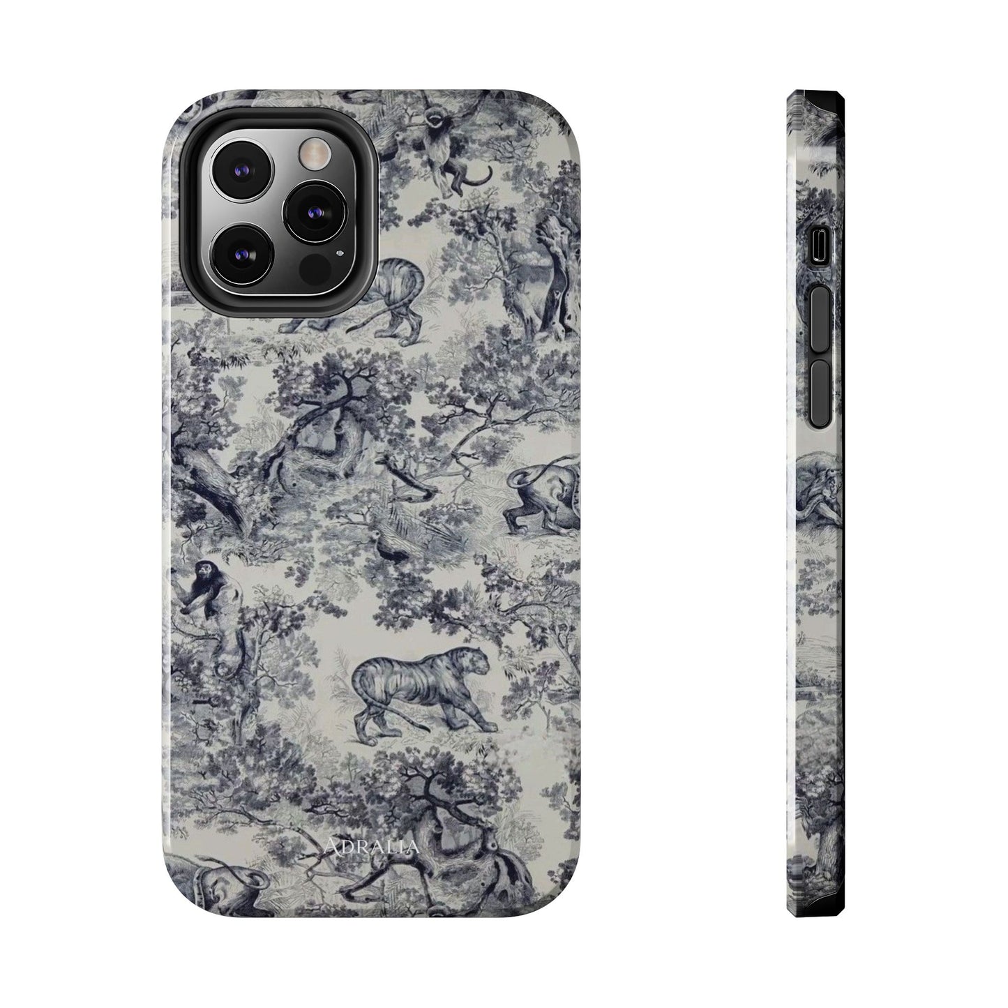 Vintage Toile Animal Tough Phone Case