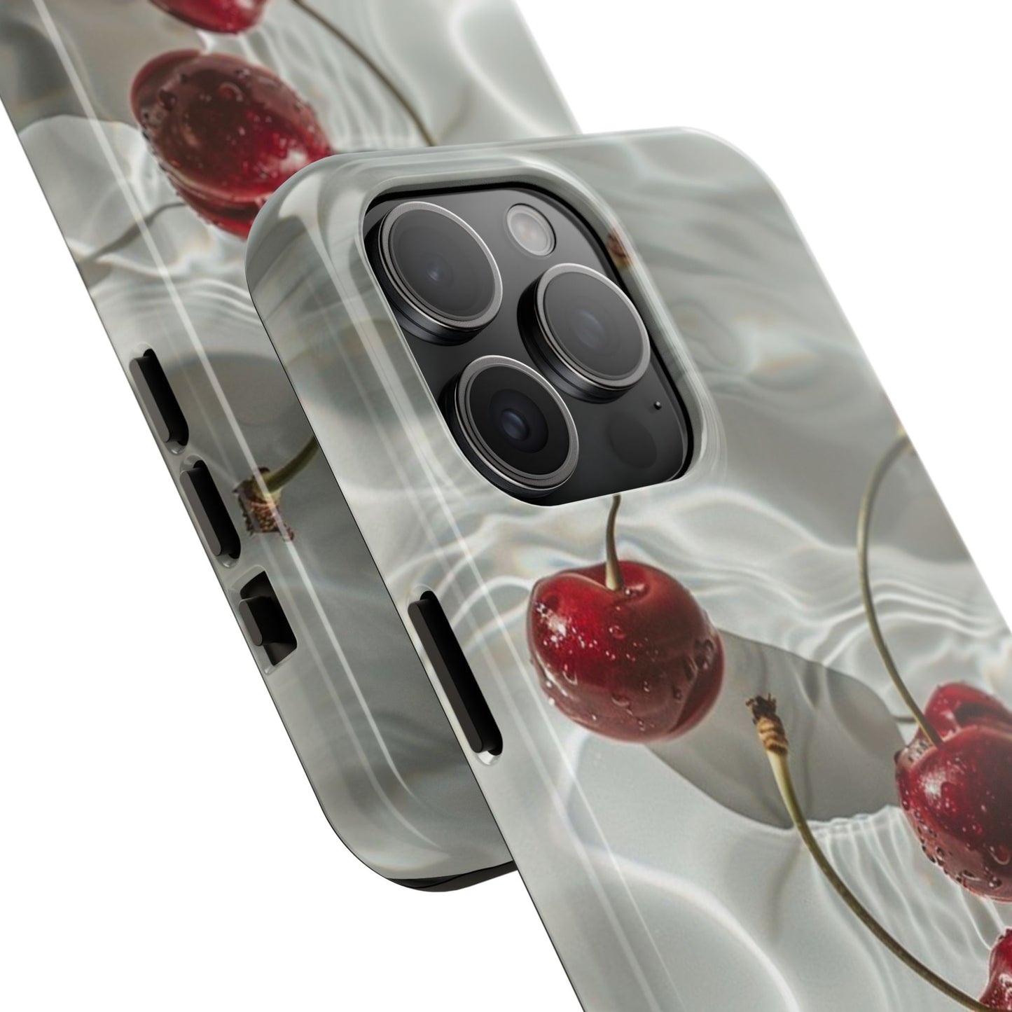 Cherry Water Reflection Tough Phone Case