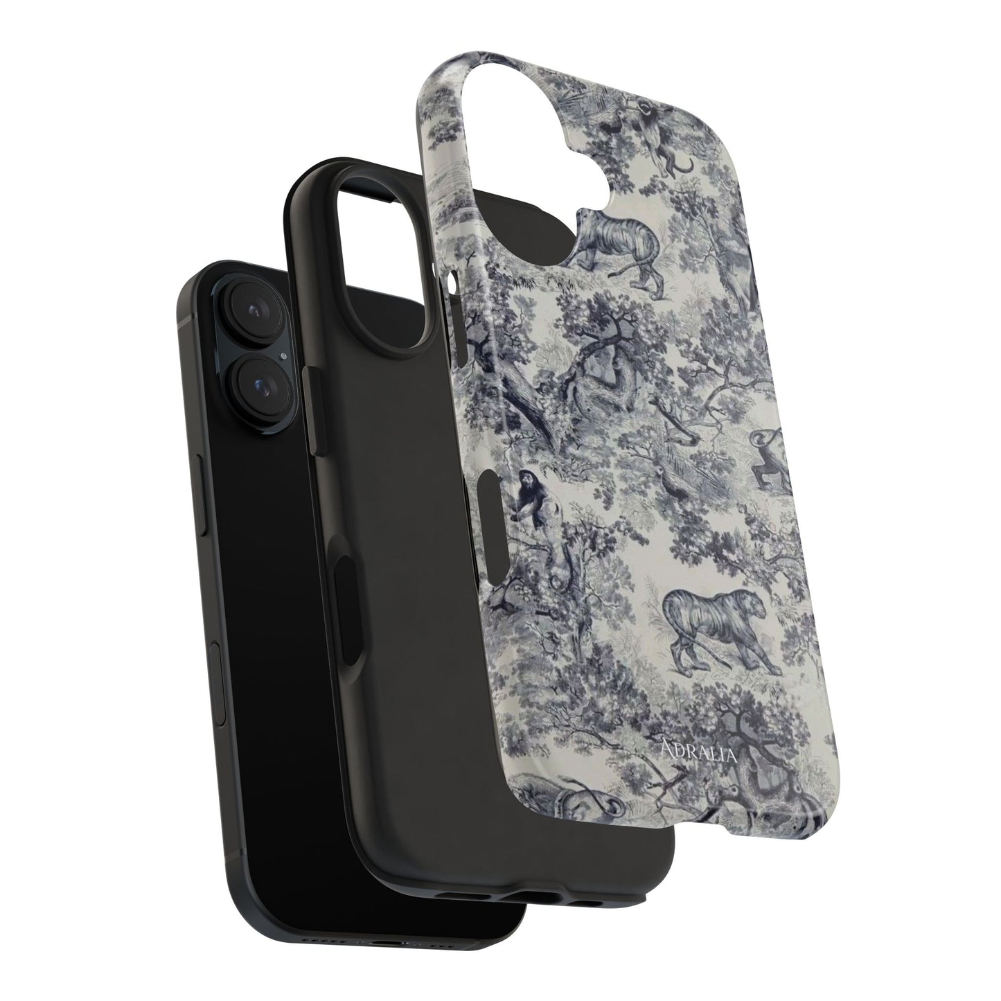 Vintage Toile Animal Tough Phone Case