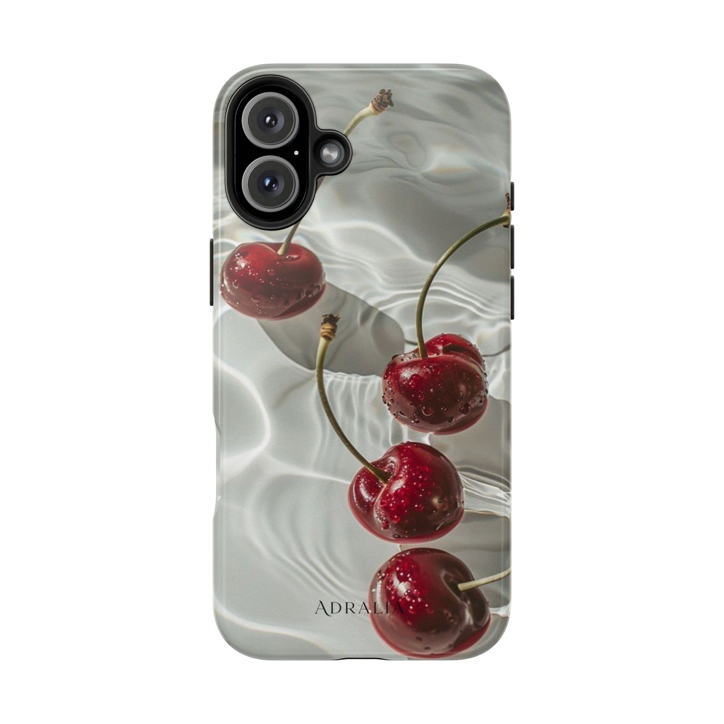 Cherry Water Reflection Tough Phone Case